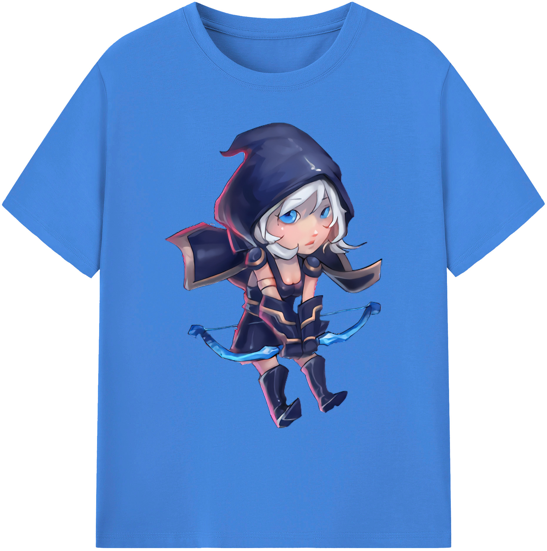 リーグ・オブ・レジェンド League of Legends LOL 綿100％ メンズ半袖Tシャツ｜肌触りやわらか＆通気性