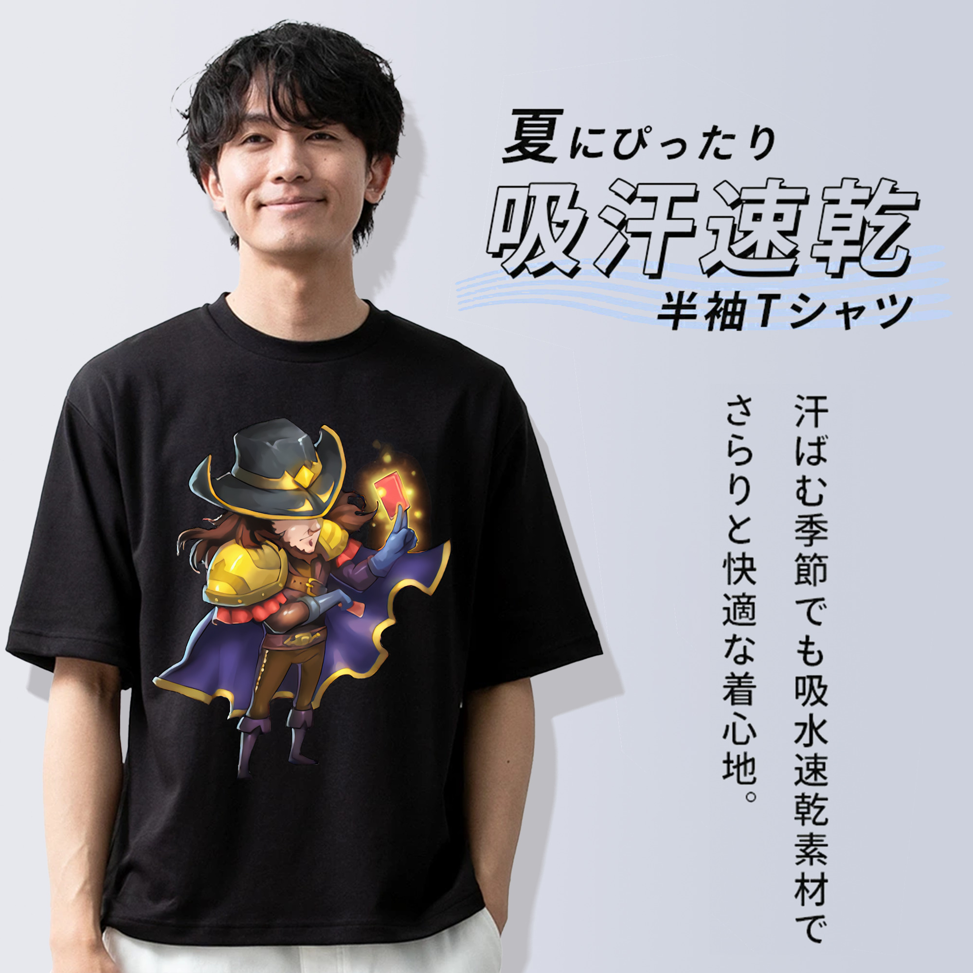 リーグ・オブ・レジェンド League of Legends LOL 綿100％ メンズ半袖Tシャツ｜肌触りやわらか＆通気性