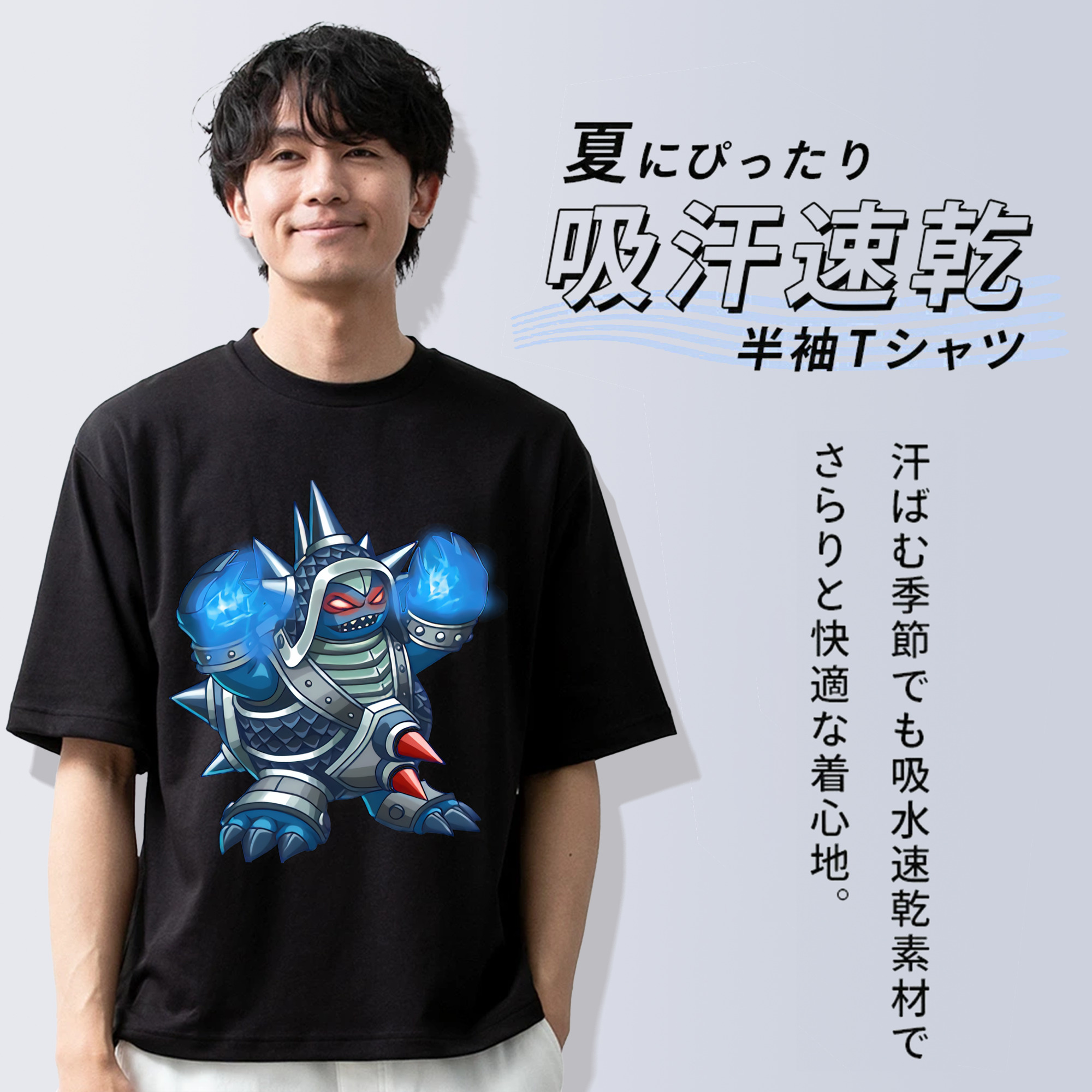 リーグ・オブ・レジェンド League of Legends LOL 綿100％ メンズ半袖Tシャツ｜肌触りやわらか＆通気性