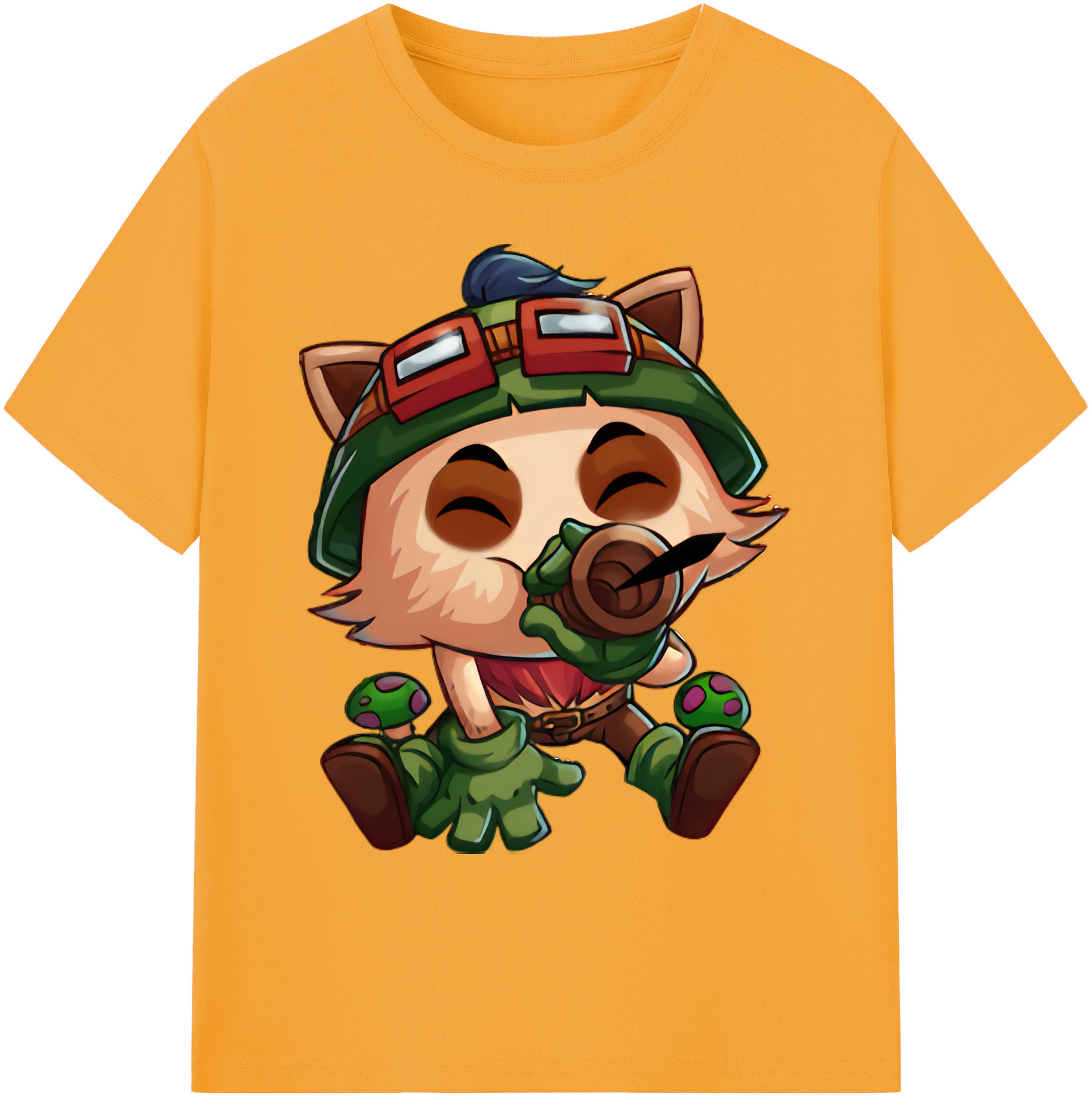 リーグ・オブ・レジェンド League of Legends LOL 綿100％ メンズ半袖Tシャツ｜肌触りやわらか＆通気性
