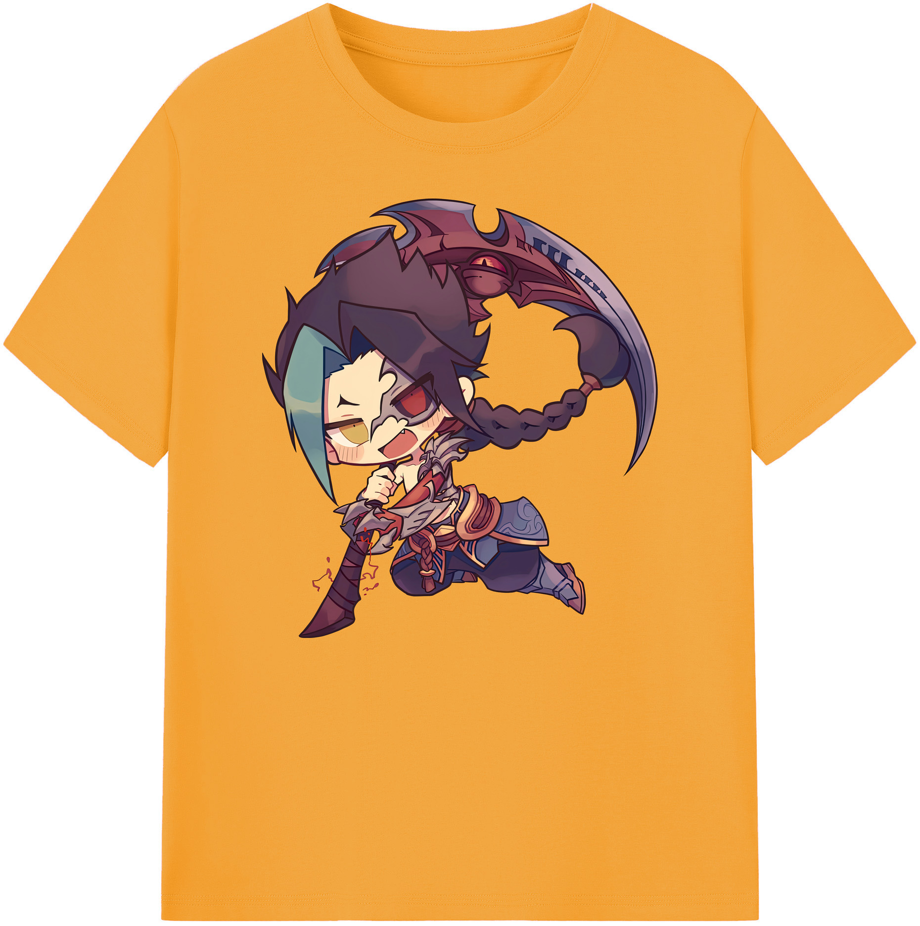 リーグ・オブ・レジェンド League of Legends LOL 綿100％ メンズ半袖Tシャツ｜肌触りやわらか＆通気性