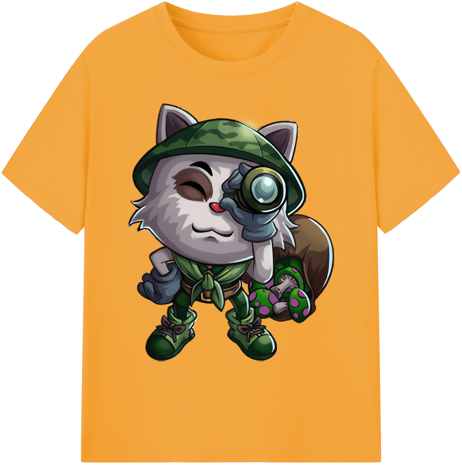 リーグ・オブ・レジェンド League of Legends LOL 綿100％ メンズ半袖Tシャツ｜肌触りやわらか＆通気性