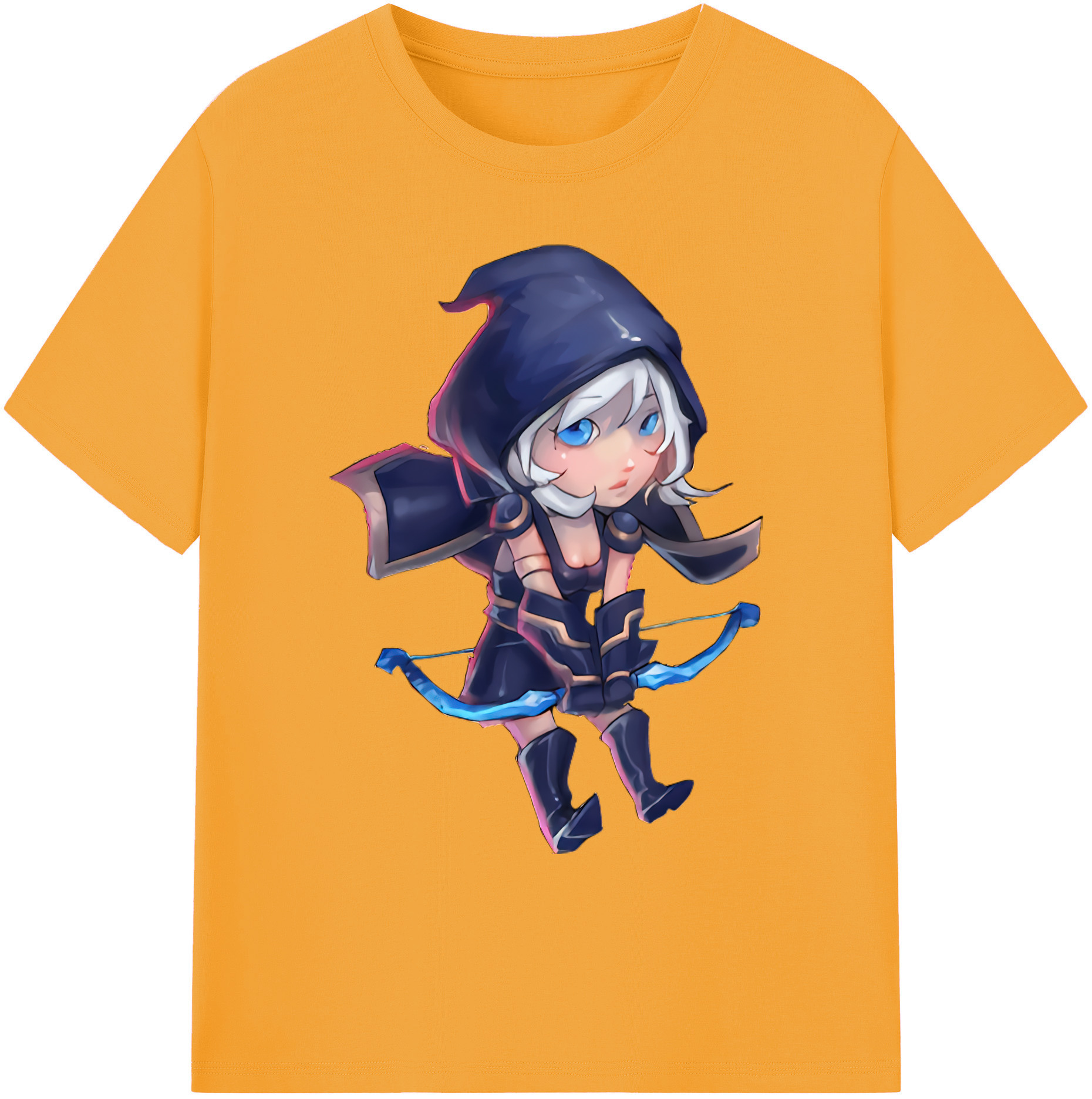 リーグ・オブ・レジェンド League of Legends LOL 綿100％ メンズ半袖Tシャツ｜肌触りやわらか＆通気性
