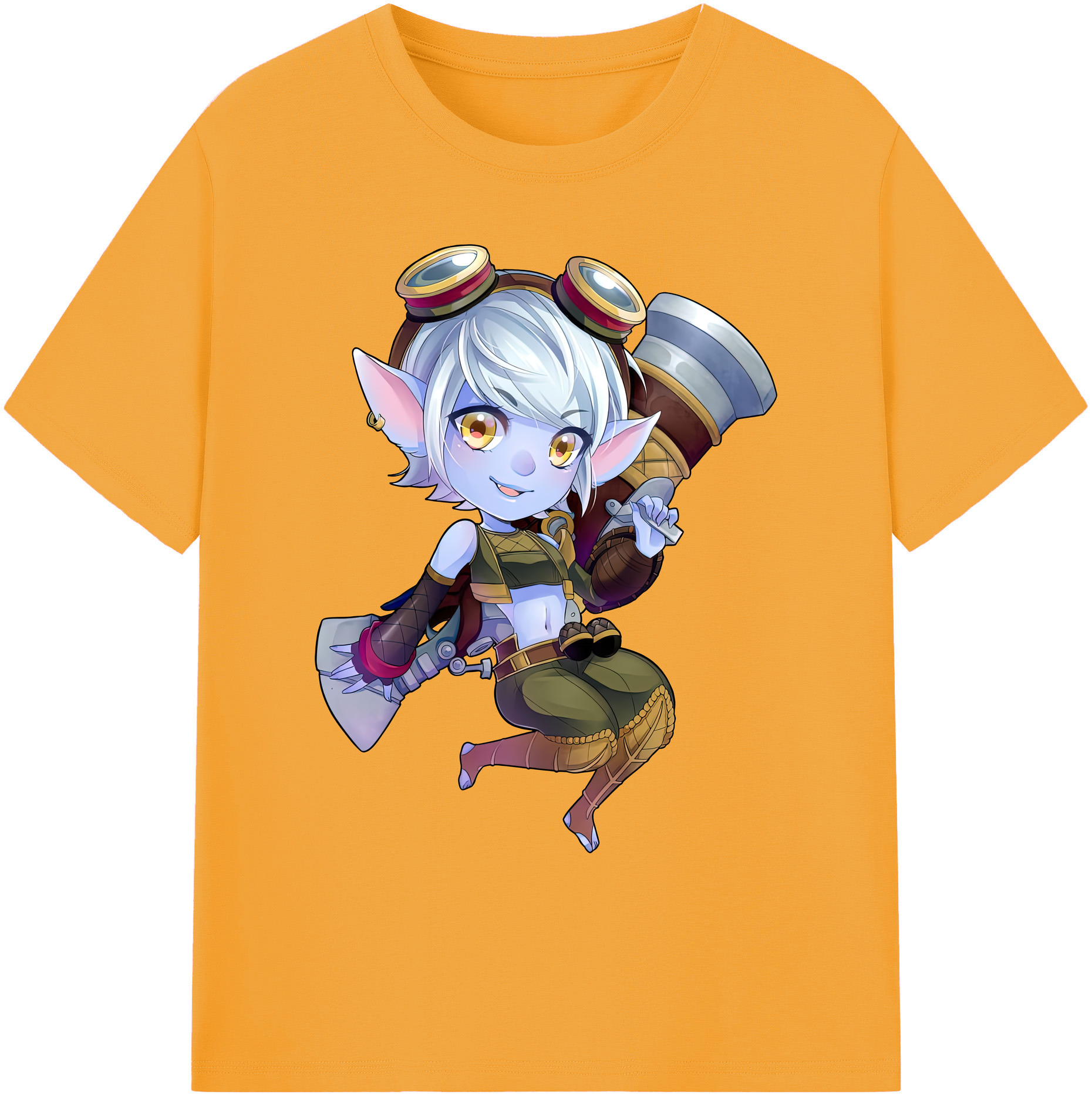 リーグ・オブ・レジェンド League of Legends LOL 綿100％ メンズ半袖Tシャツ｜肌触りやわらか＆通気性