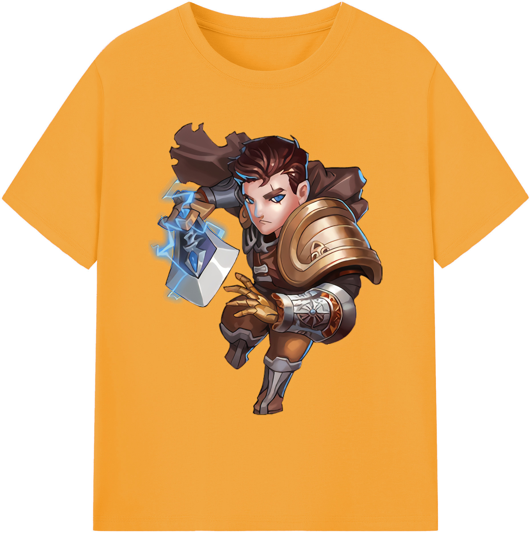 リーグ・オブ・レジェンド League of Legends LOL 綿100％ メンズ半袖Tシャツ｜肌触りやわらか＆通気性