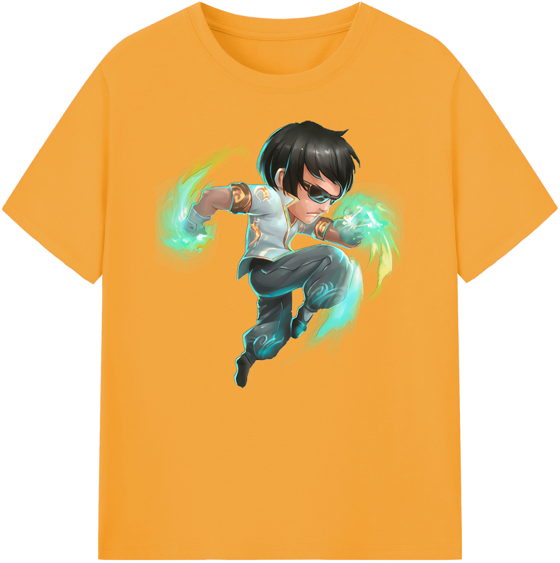 リーグ・オブ・レジェンド League of Legends LOL 綿100％ メンズ半袖Tシャツ｜肌触りやわらか＆通気性