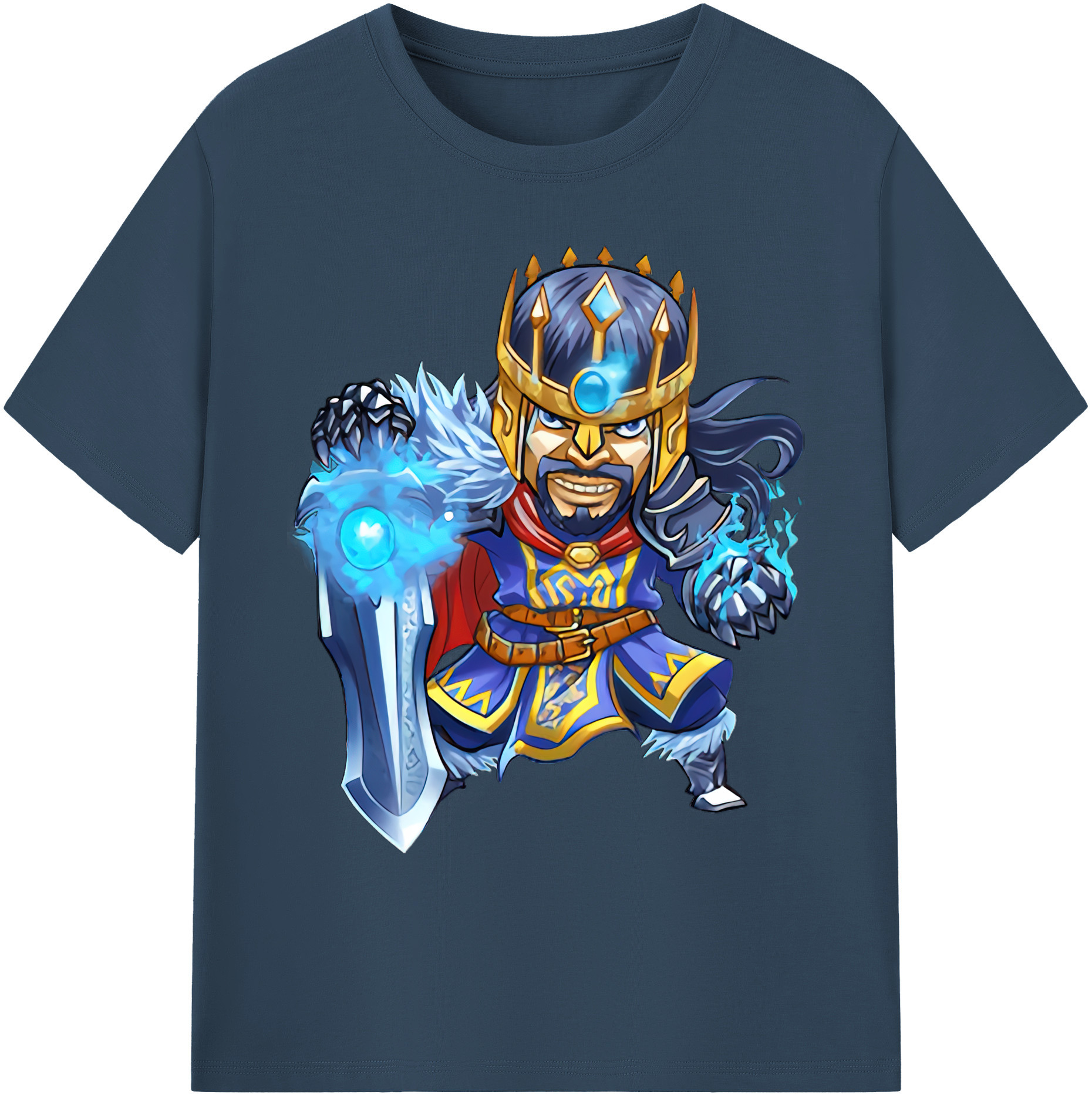 リーグ・オブ・レジェンド League of Legends LOL 綿100％ メンズ半袖Tシャツ｜肌触りやわらか＆通気性
