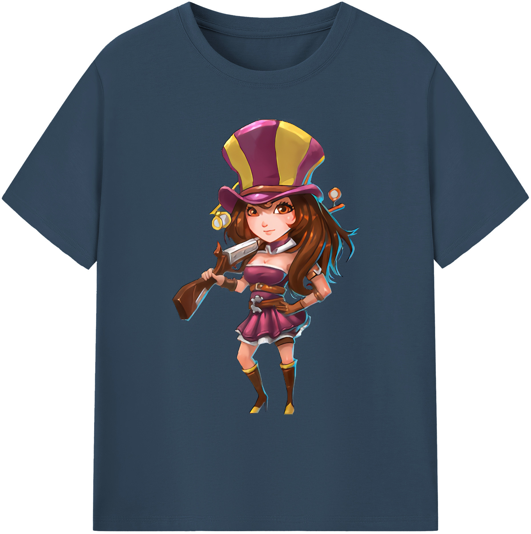 リーグ・オブ・レジェンド League of Legends LOL 綿100％ メンズ半袖Tシャツ｜肌触りやわらか＆通気性
