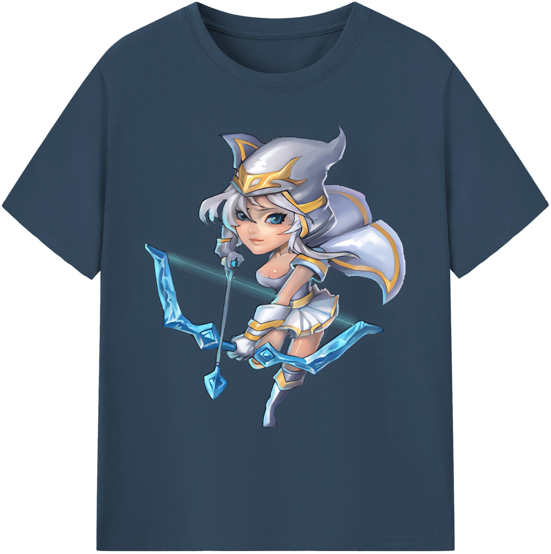 リーグ・オブ・レジェンド League of Legends LOL 綿100％ メンズ半袖Tシャツ｜肌触りやわらか＆通気性