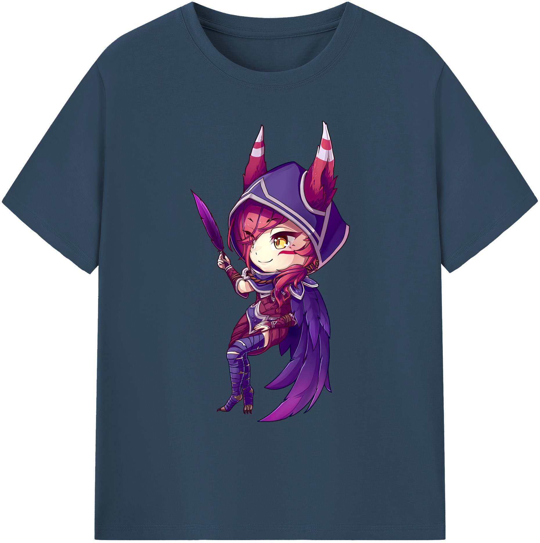 リーグ・オブ・レジェンド League of Legends LOL 綿100％ メンズ半袖Tシャツ｜肌触りやわらか＆通気性
