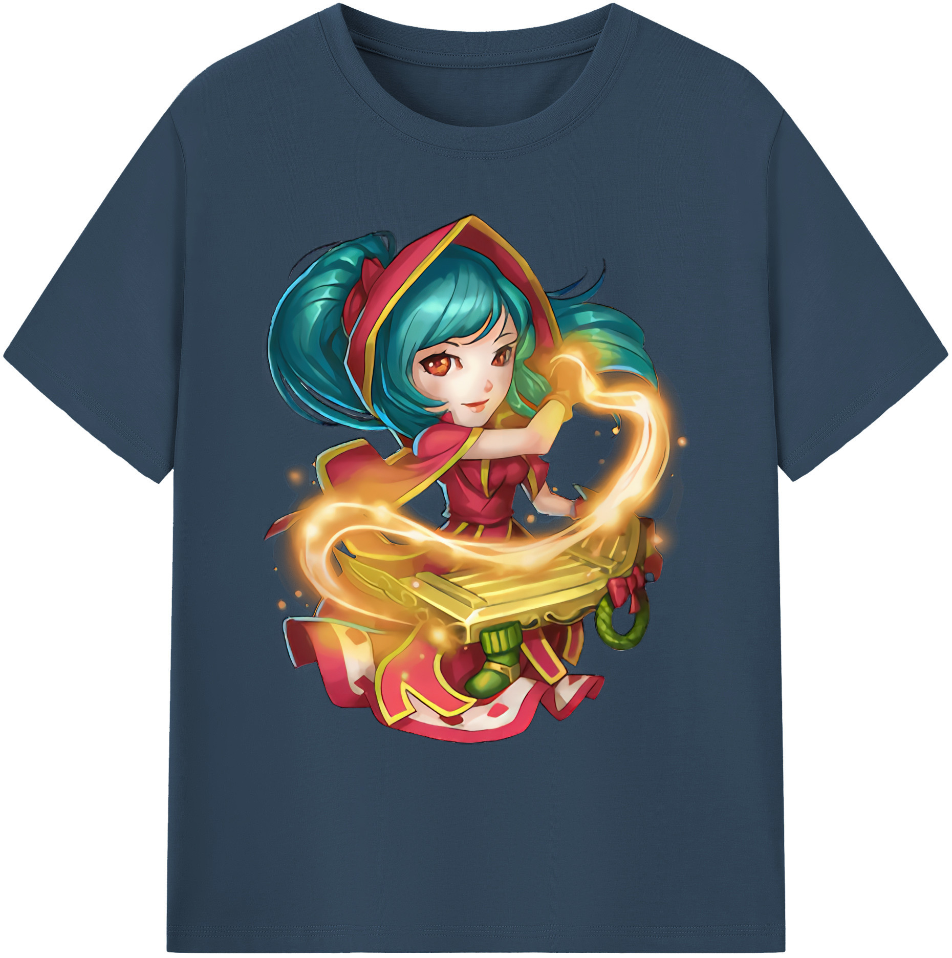 リーグ・オブ・レジェンド League of Legends LOL 綿100％ メンズ半袖Tシャツ｜肌触りやわらか＆通気性