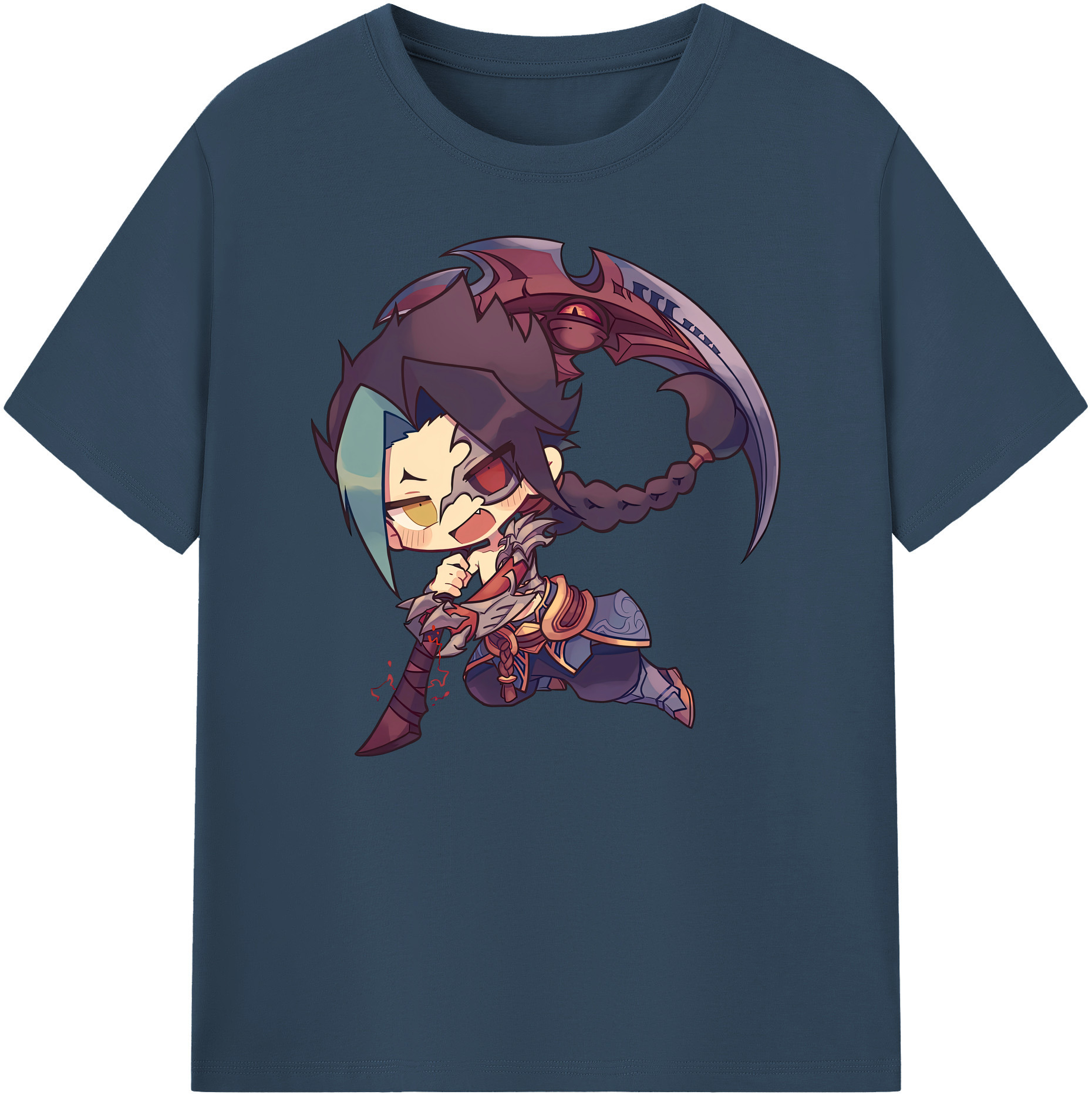 リーグ・オブ・レジェンド League of Legends LOL 綿100％ メンズ半袖Tシャツ｜肌触りやわらか＆通気性
