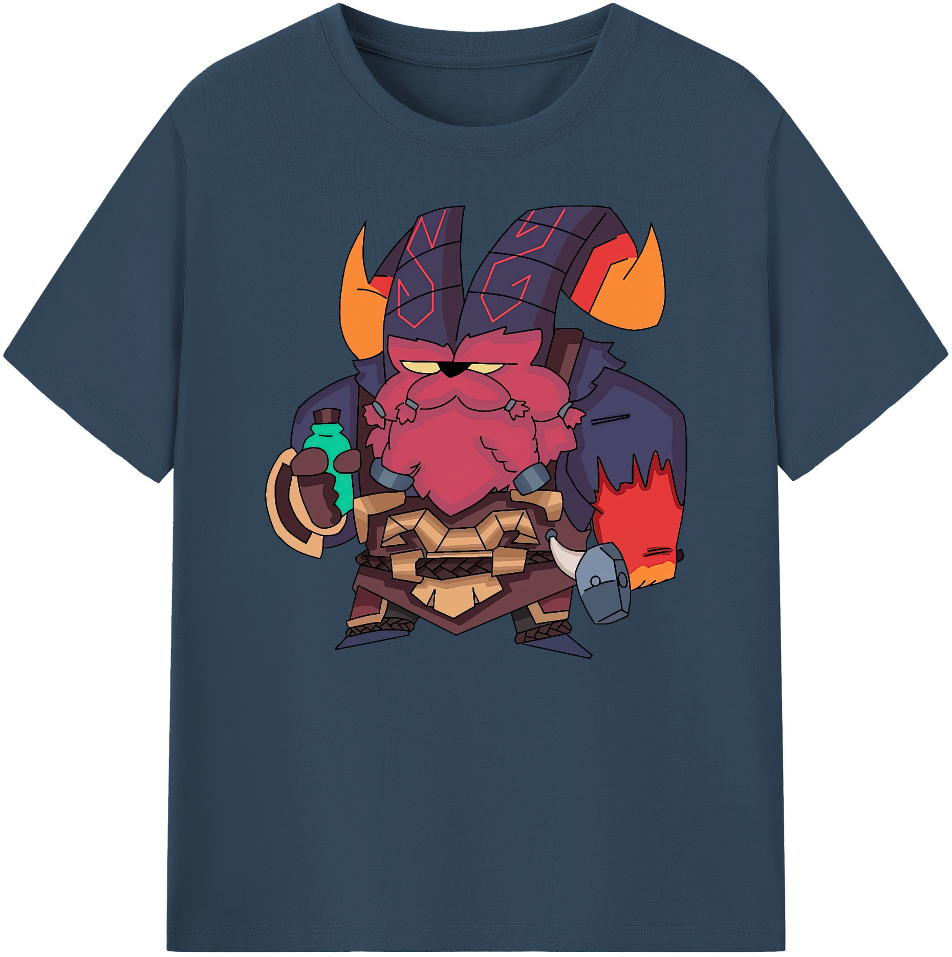 リーグ・オブ・レジェンド League of Legends LOL 綿100％ メンズ半袖Tシャツ｜肌触りやわらか＆通気性
