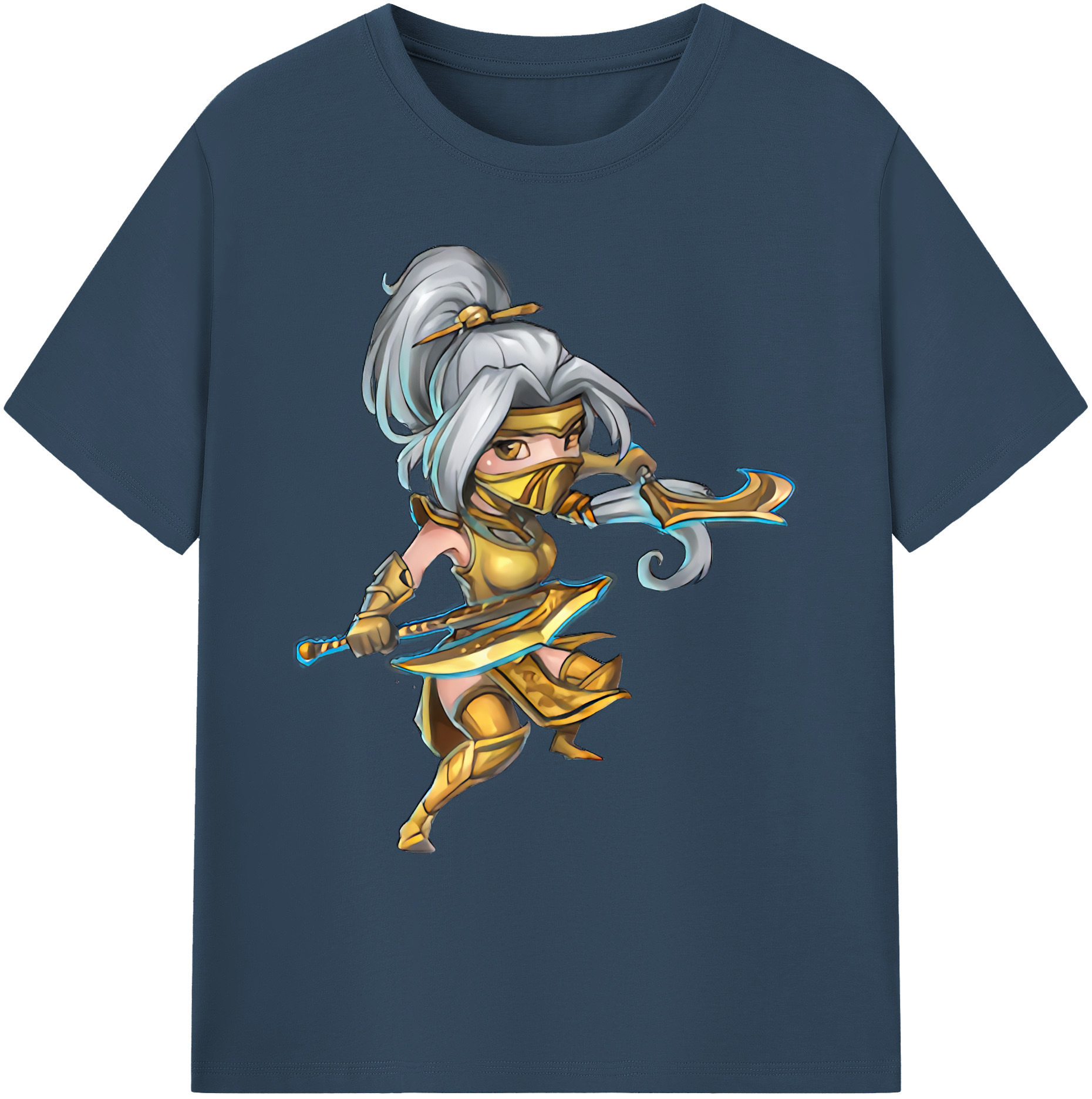 リーグ・オブ・レジェンド League of Legends LOL 綿100％ メンズ半袖Tシャツ｜肌触りやわらか＆通気性
