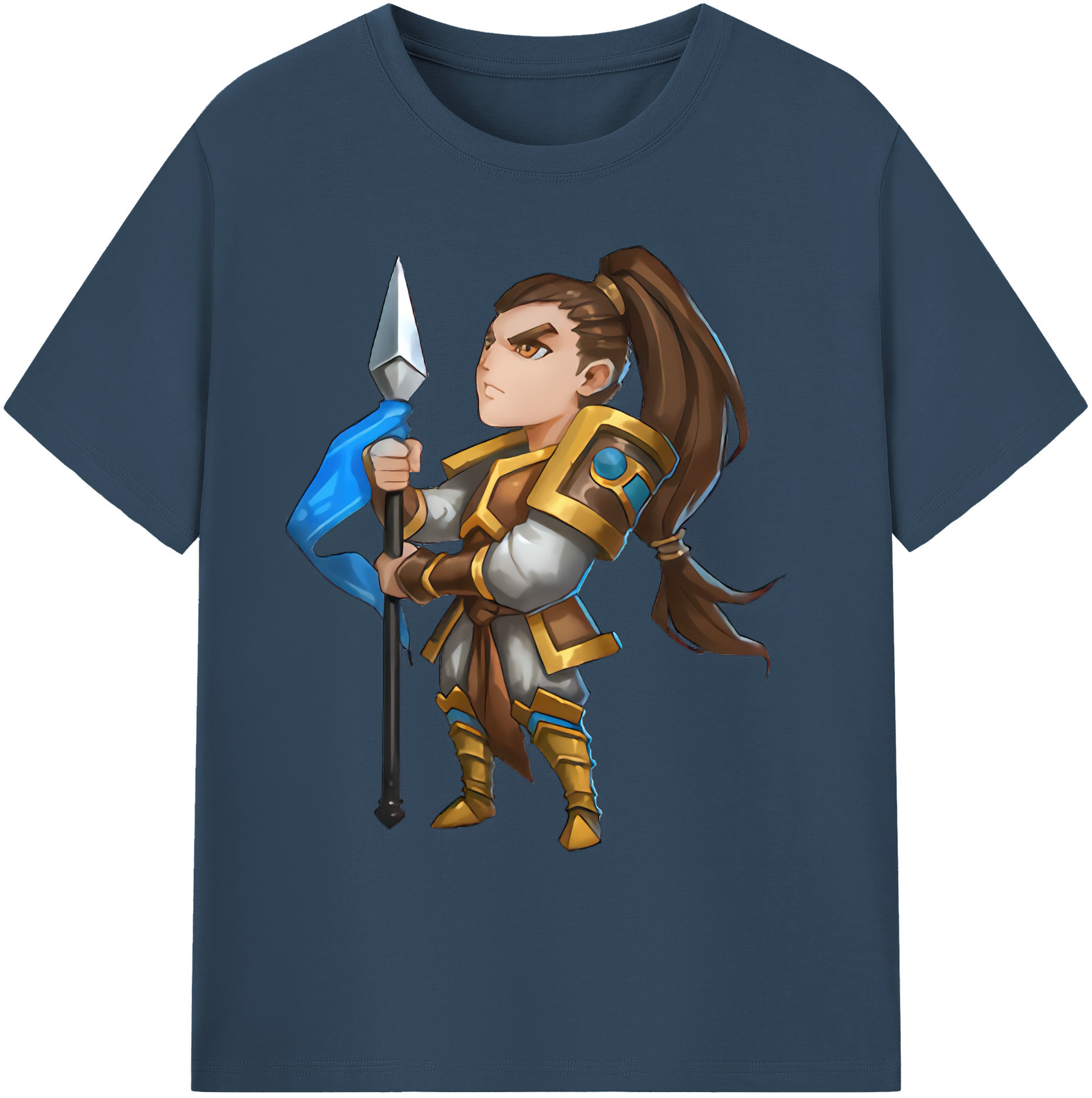 リーグ・オブ・レジェンド League of Legends LOL 綿100％ メンズ半袖Tシャツ｜肌触りやわらか＆通気性