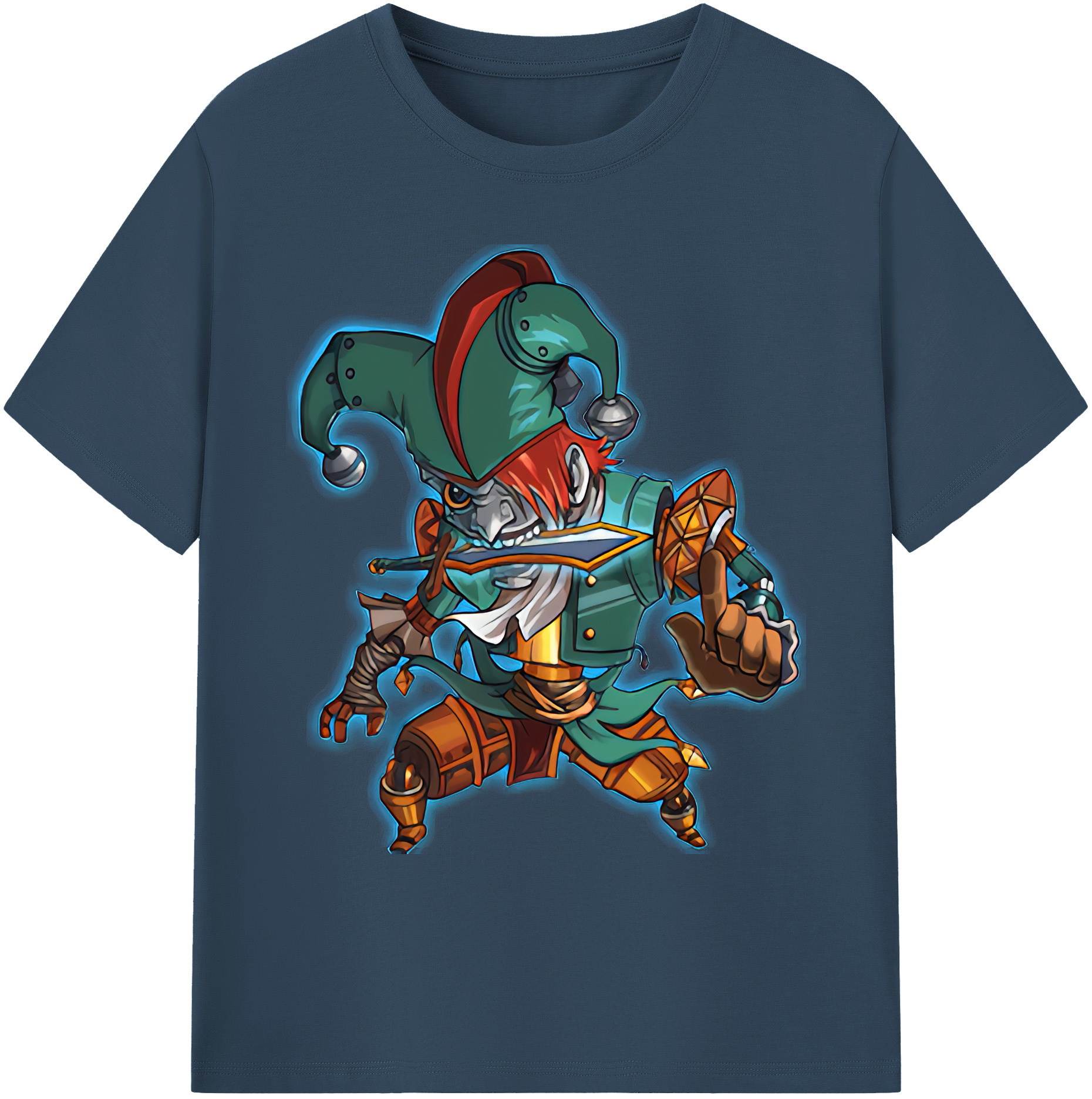 リーグ・オブ・レジェンド League of Legends LOL 綿100％ メンズ半袖Tシャツ｜肌触りやわらか＆通気性