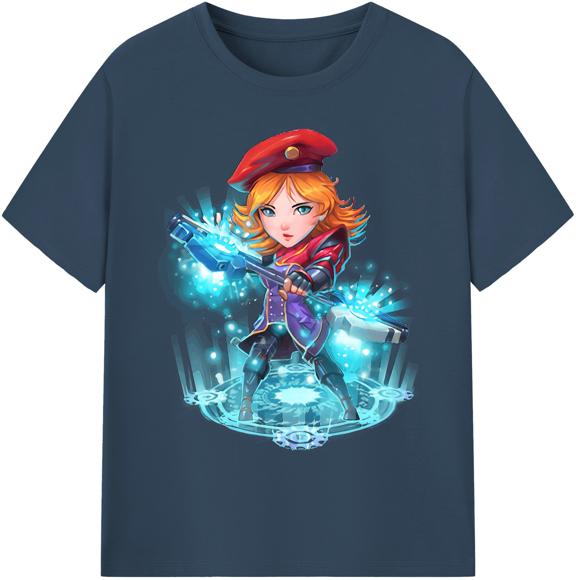 リーグ・オブ・レジェンド League of Legends LOL 綿100％ メンズ半袖Tシャツ｜肌触りやわらか＆通気性