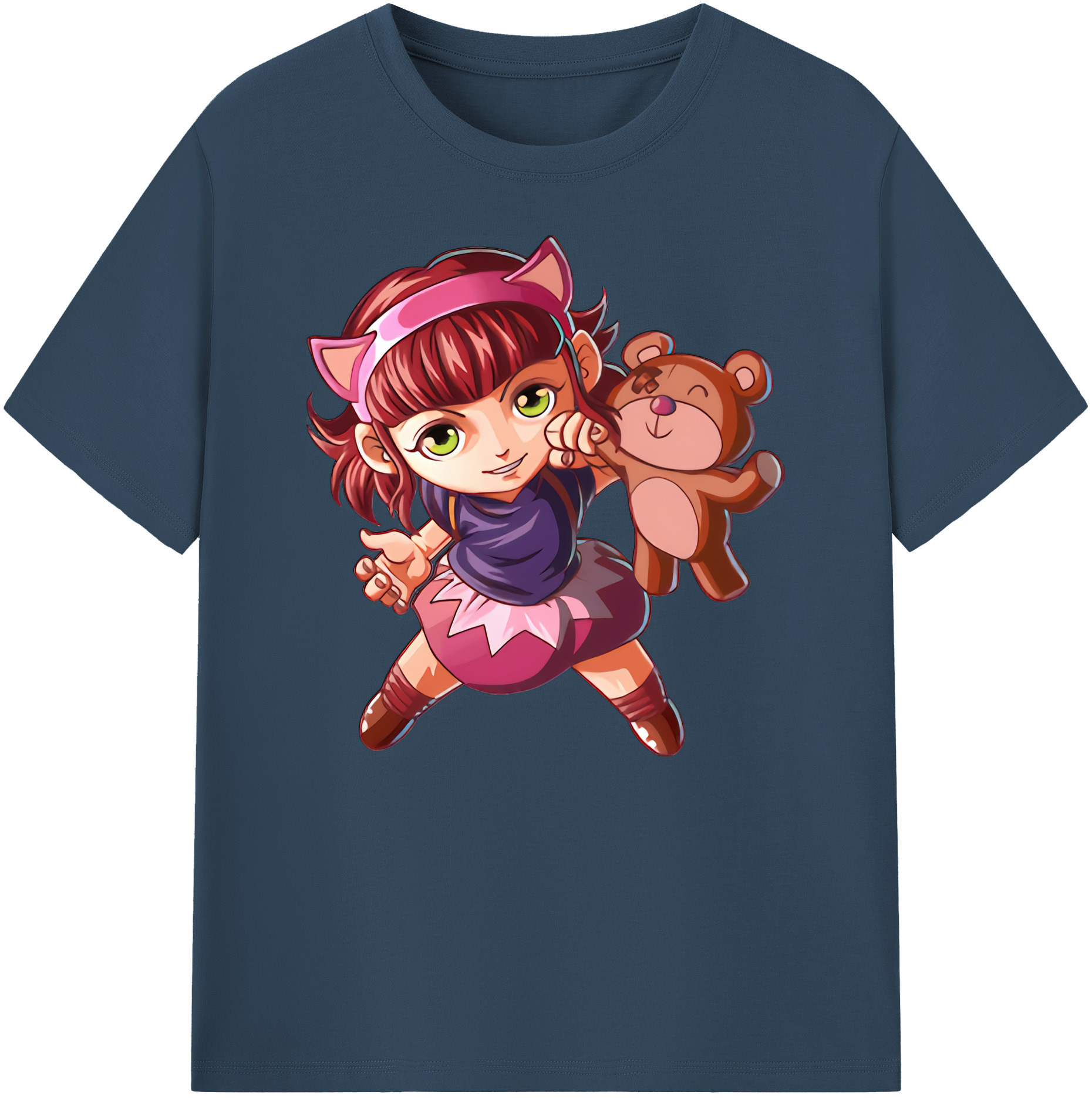リーグ・オブ・レジェンド League of Legends LOL 綿100％ メンズ半袖Tシャツ｜肌触りやわらか＆通気性