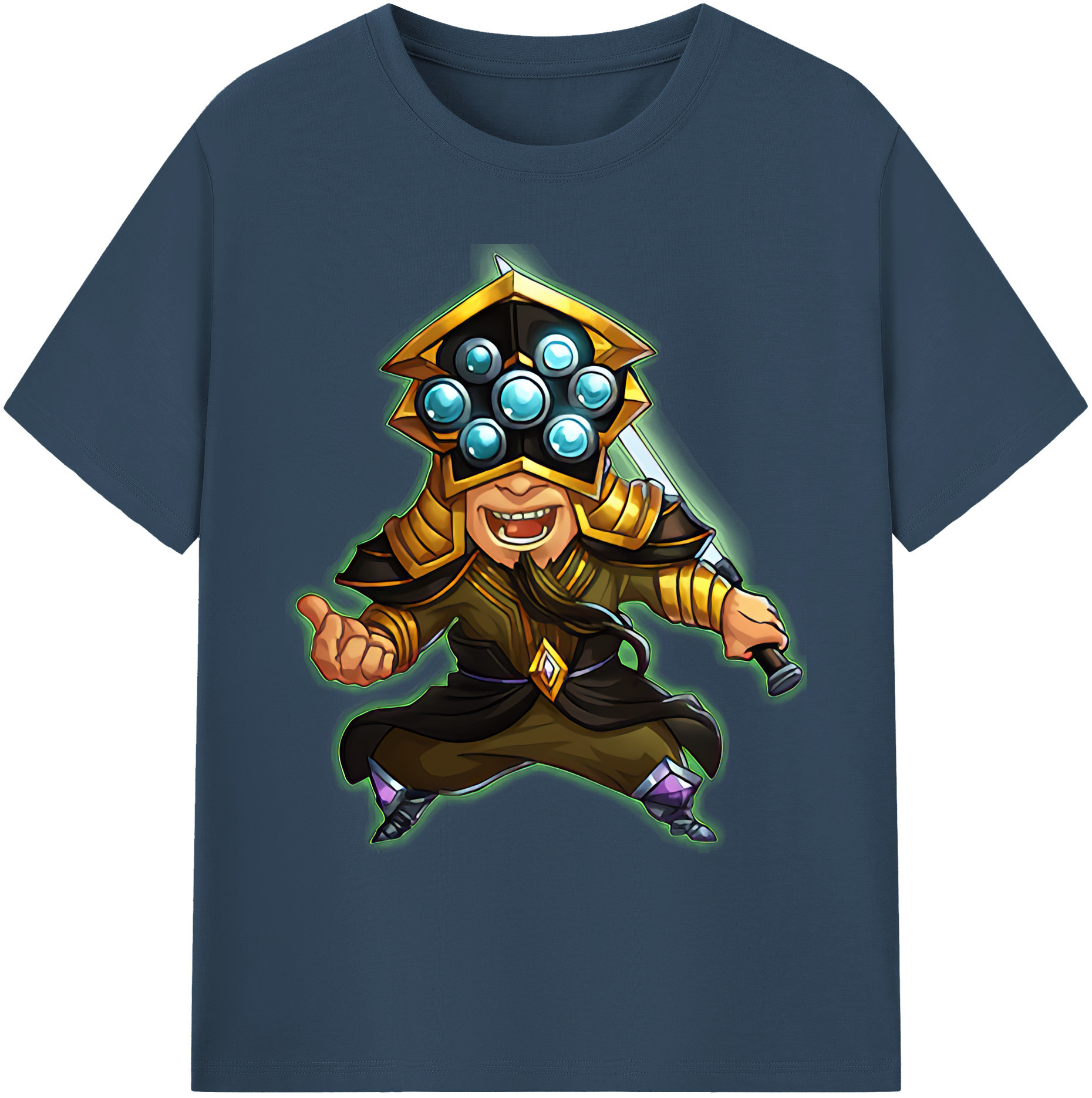 リーグ・オブ・レジェンド League of Legends LOL 綿100％ メンズ半袖Tシャツ｜肌触りやわらか＆通気性