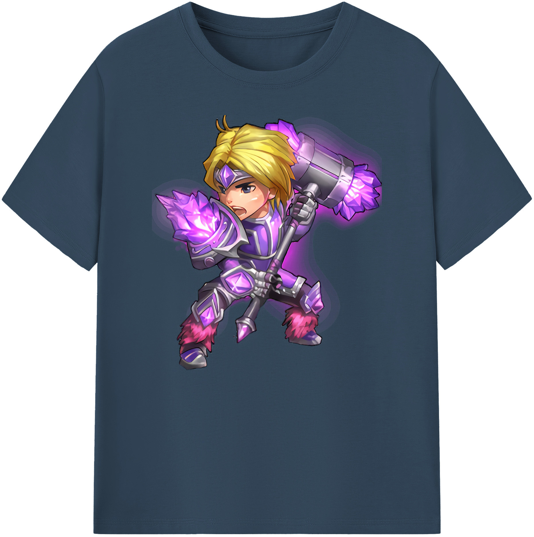 リーグ・オブ・レジェンド League of Legends LOL 綿100％ メンズ半袖Tシャツ｜肌触りやわらか＆通気性