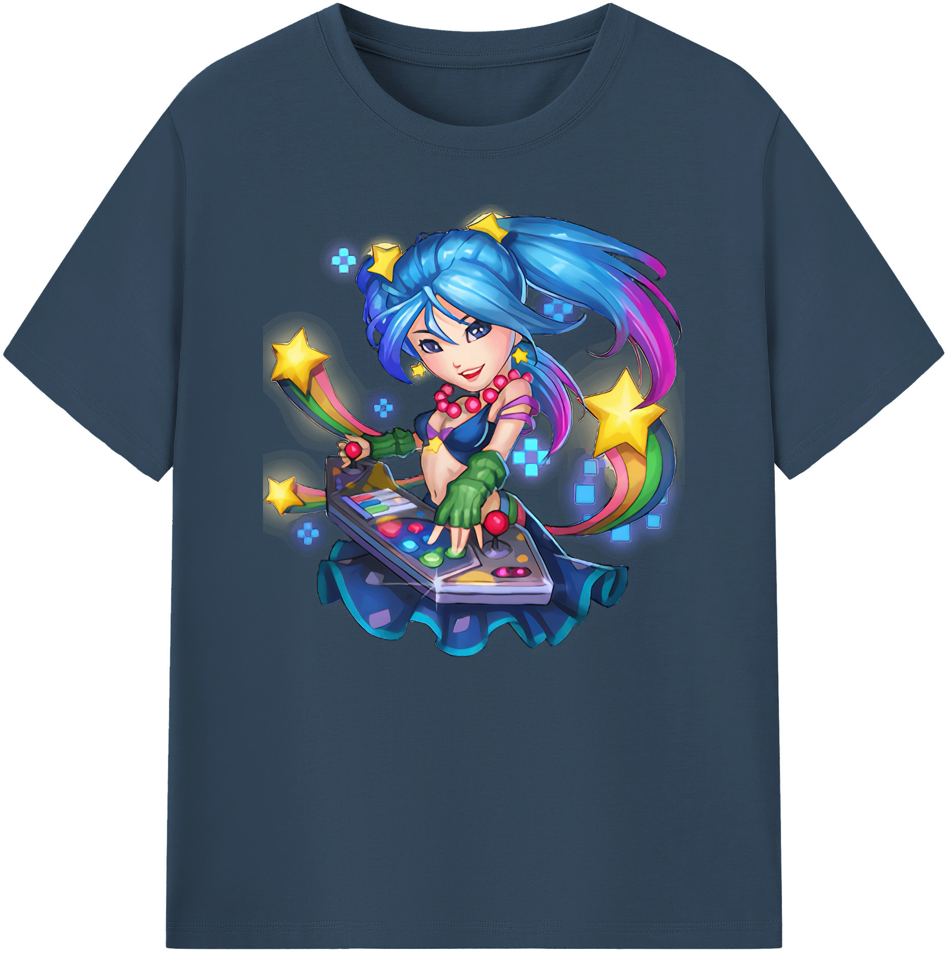 リーグ・オブ・レジェンド League of Legends LOL 綿100％ メンズ半袖Tシャツ｜肌触りやわらか＆通気性