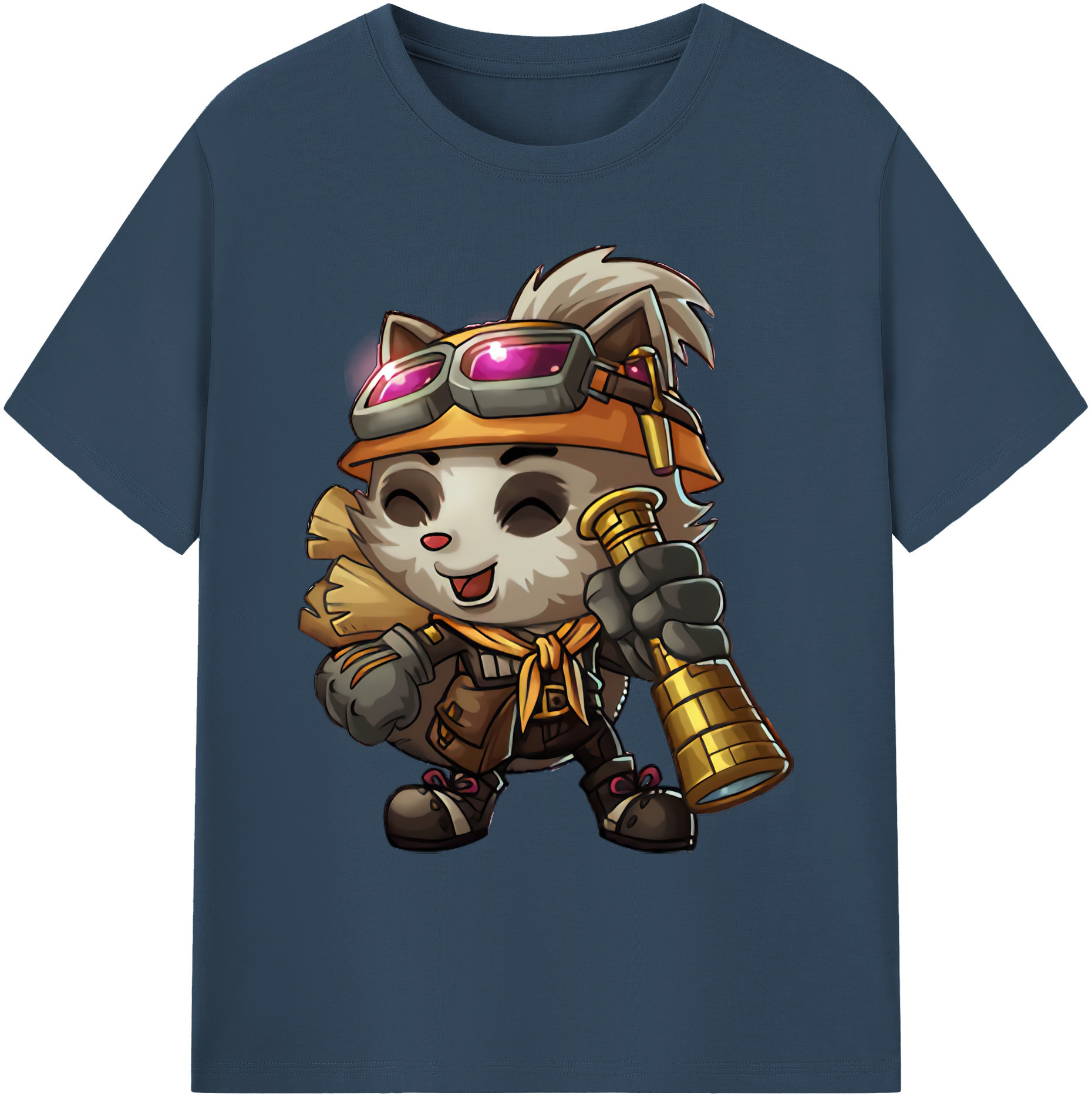 リーグ・オブ・レジェンド League of Legends LOL 綿100％ メンズ半袖Tシャツ｜肌触りやわらか＆通気性
