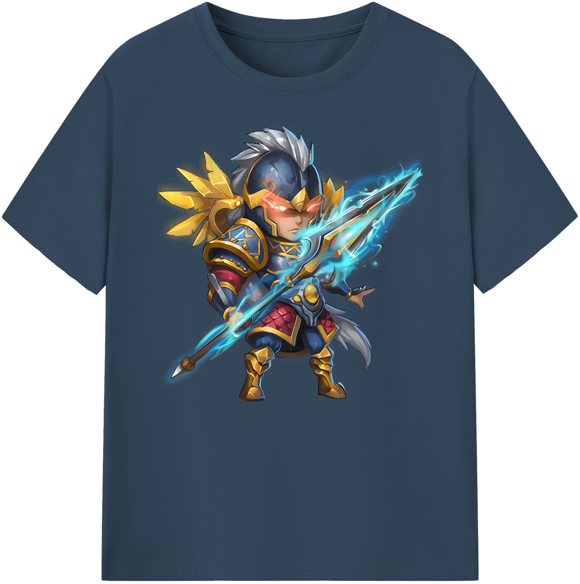 リーグ・オブ・レジェンド League of Legends LOL 綿100％ メンズ半袖Tシャツ｜肌触りやわらか＆通気性