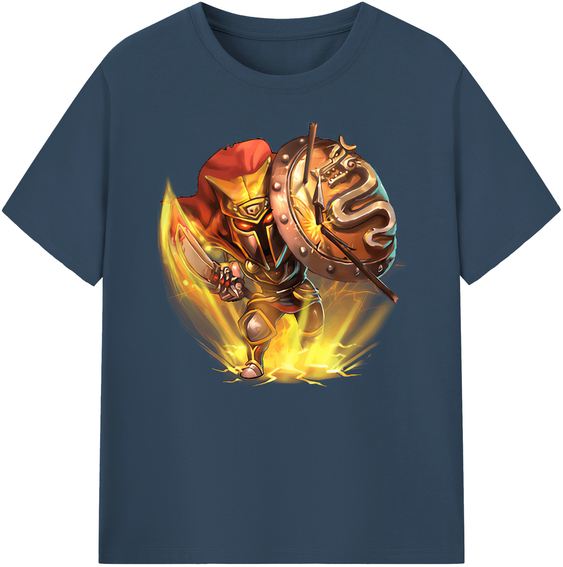 リーグ・オブ・レジェンド League of Legends LOL 綿100％ メンズ半袖Tシャツ｜肌触りやわらか＆通気性