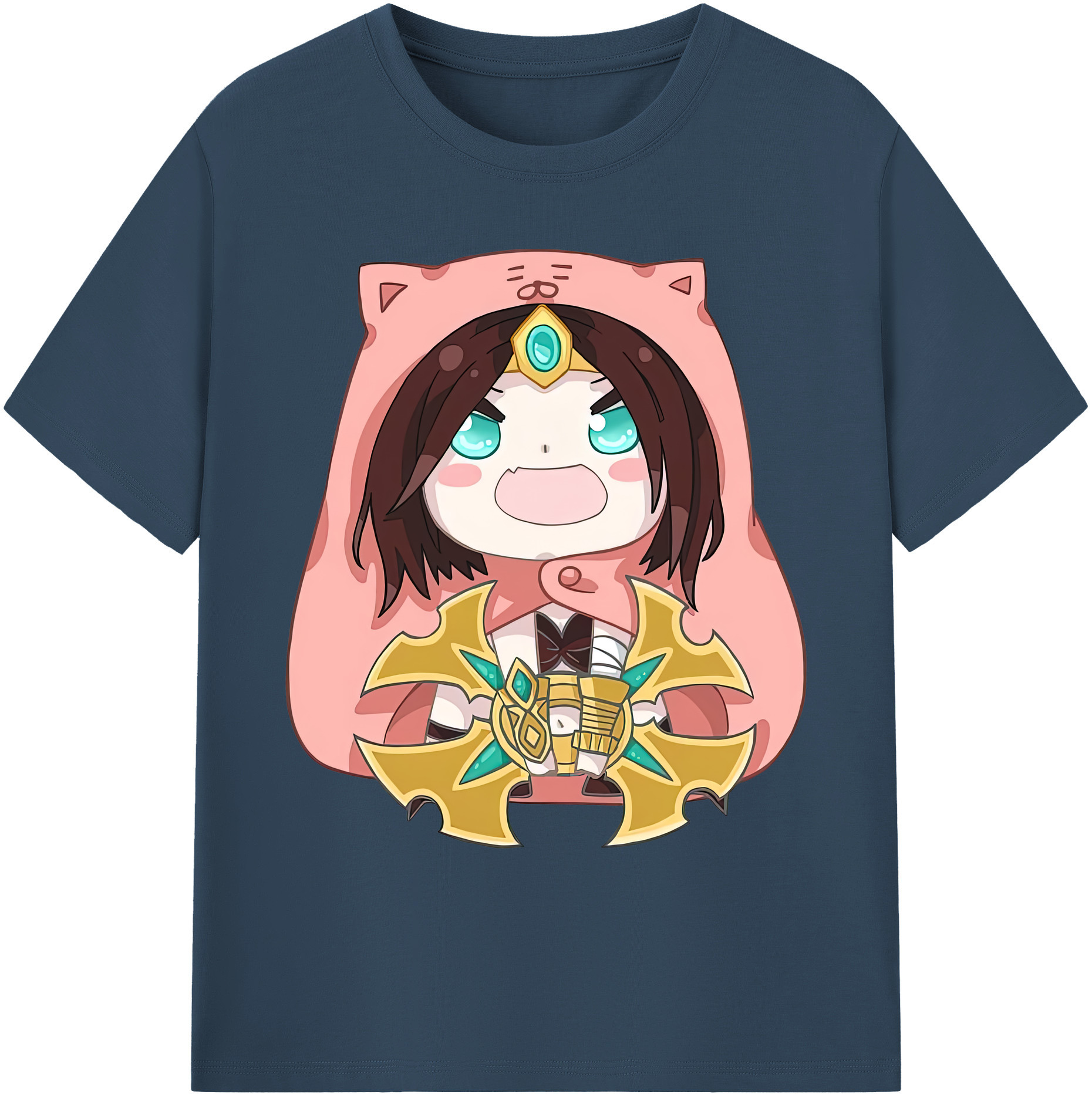 リーグ・オブ・レジェンド League of Legends LOL 綿100％ メンズ半袖Tシャツ｜肌触りやわらか＆通気性