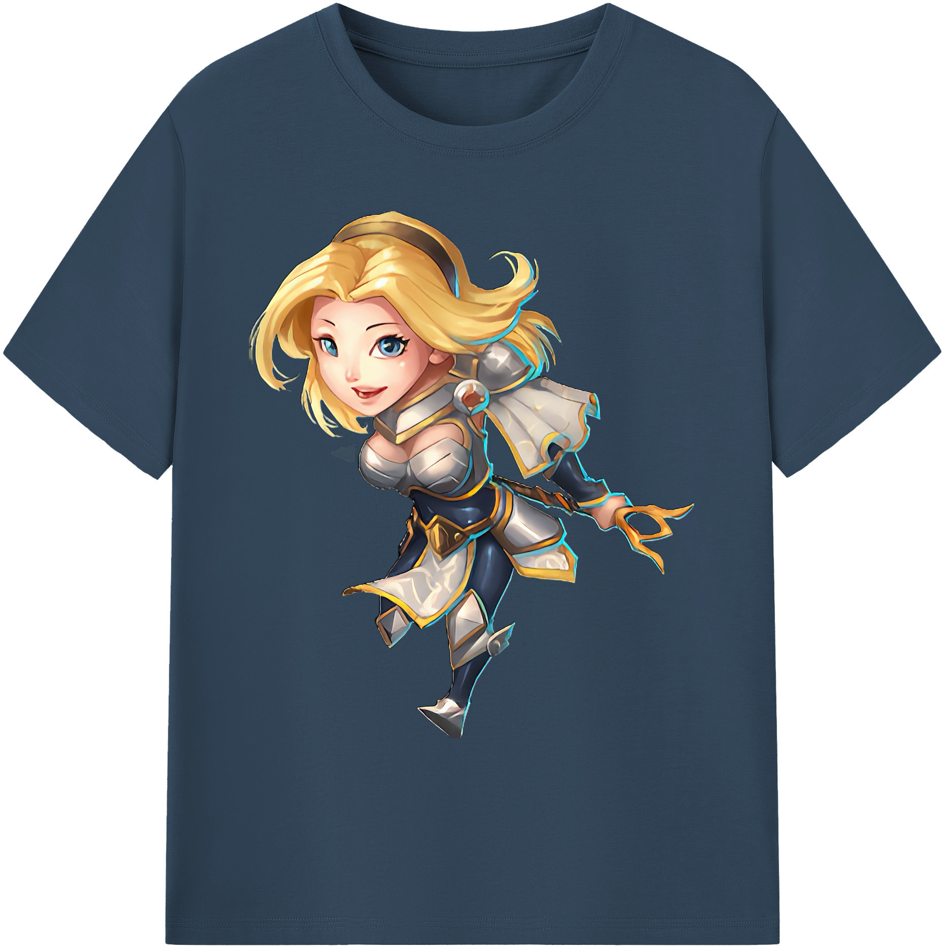 リーグ・オブ・レジェンド League of Legends LOL 綿100％ メンズ半袖Tシャツ｜肌触りやわらか＆通気性