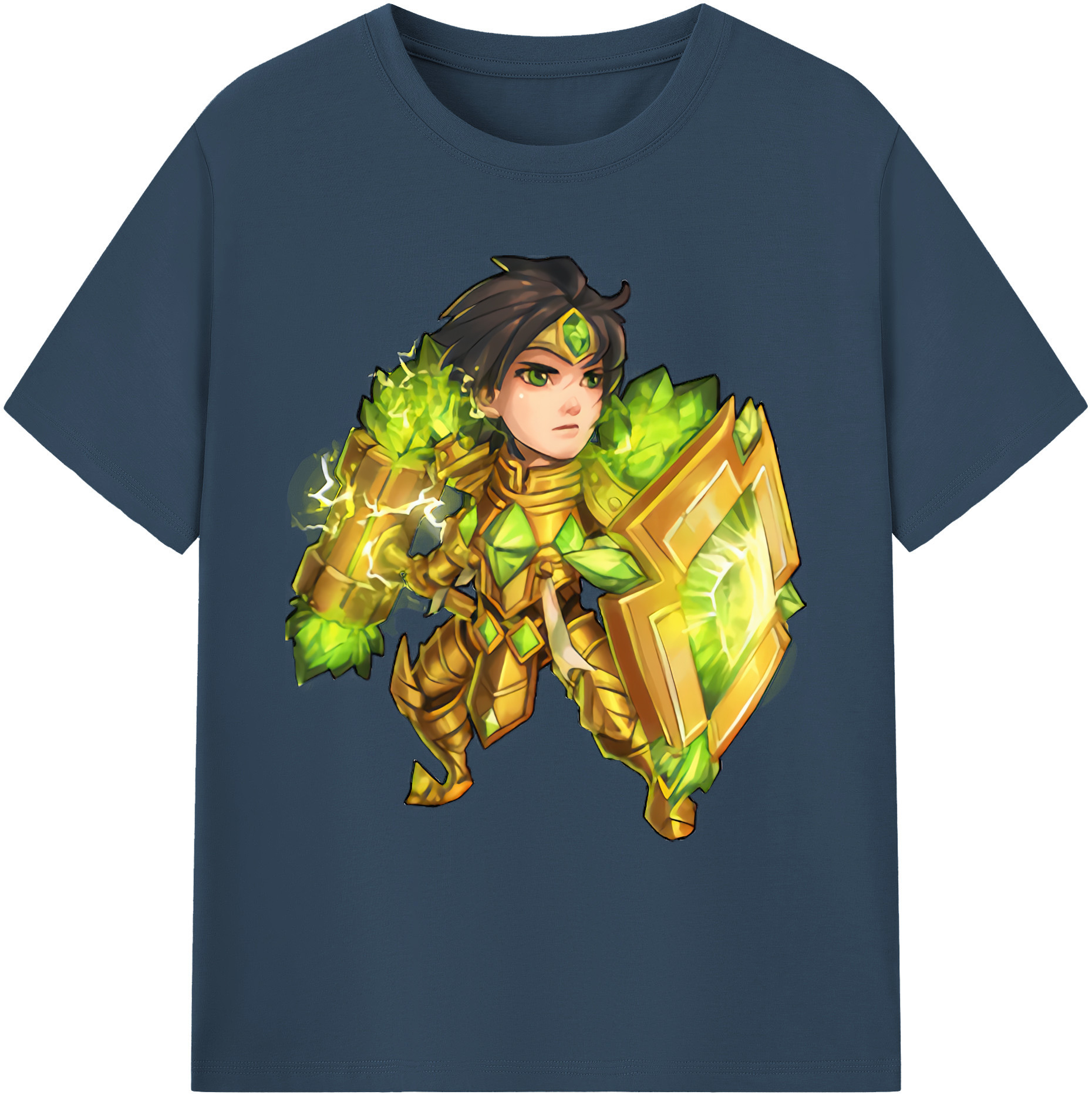 リーグ・オブ・レジェンド League of Legends LOL 綿100％ メンズ半袖Tシャツ｜肌触りやわらか＆通気性