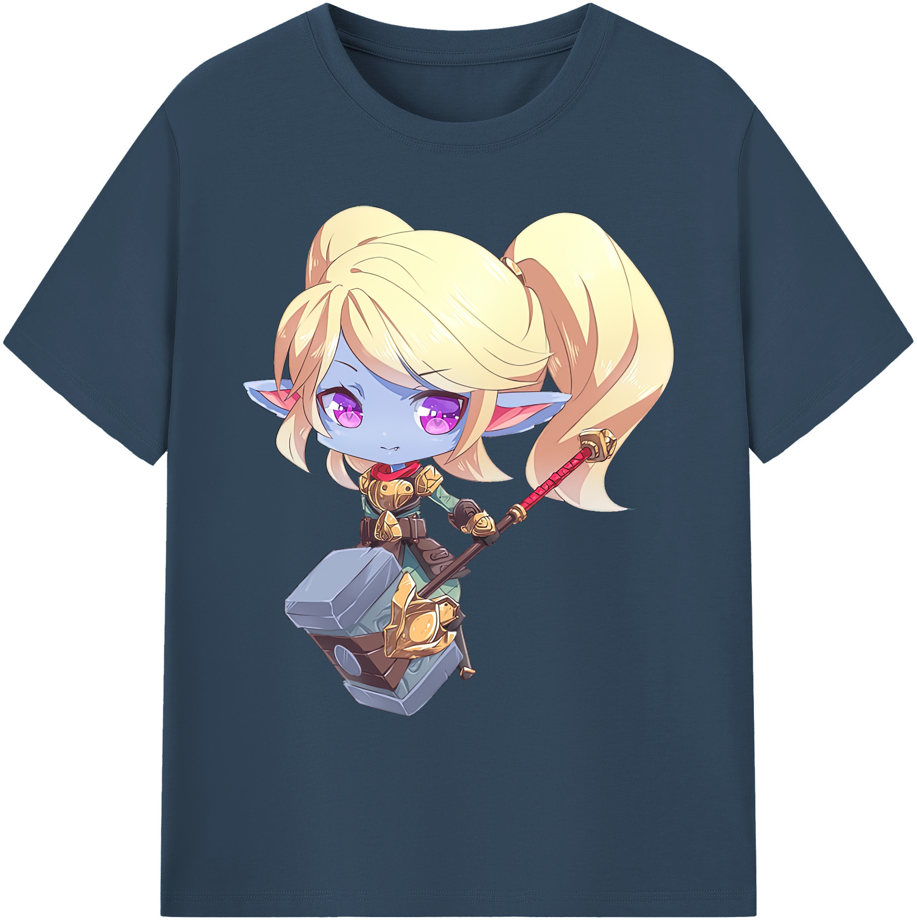 リーグ・オブ・レジェンド League of Legends LOL 綿100％ メンズ半袖Tシャツ｜肌触りやわらか＆通気性