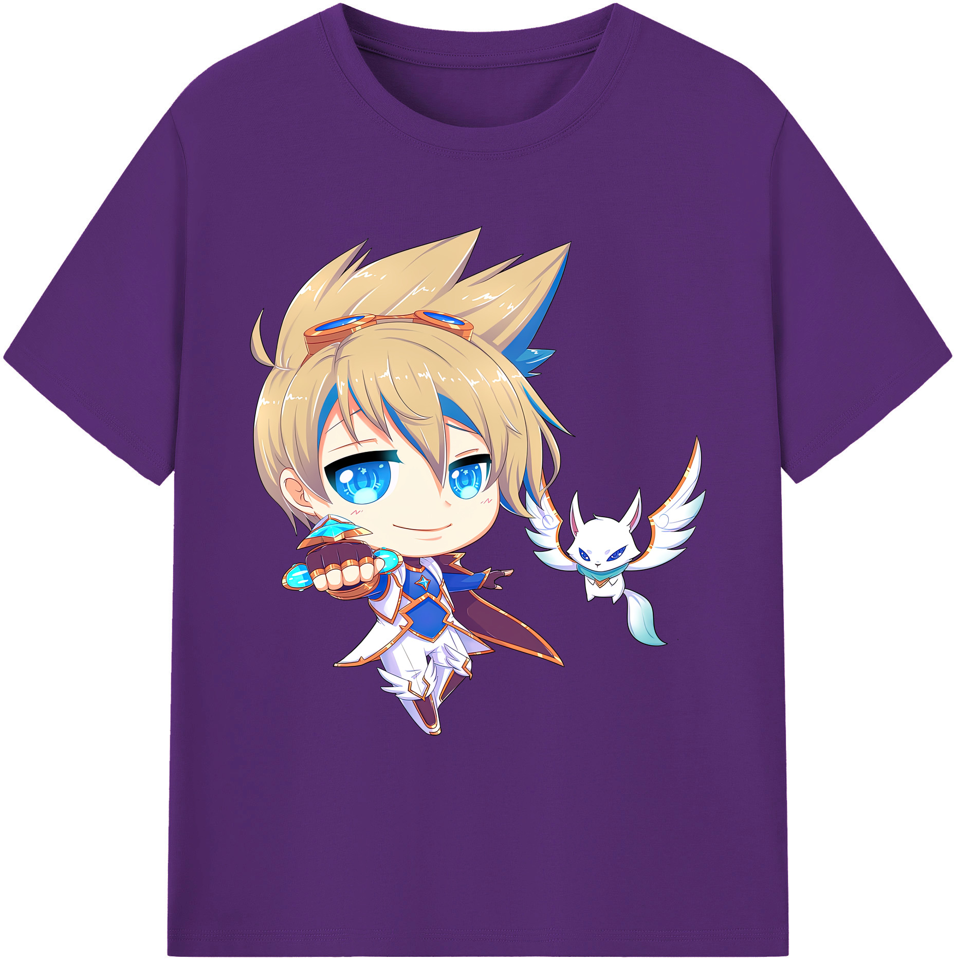 リーグ・オブ・レジェンド League of Legends LOL 綿100％ メンズ半袖Tシャツ｜肌触りやわらか＆通気性