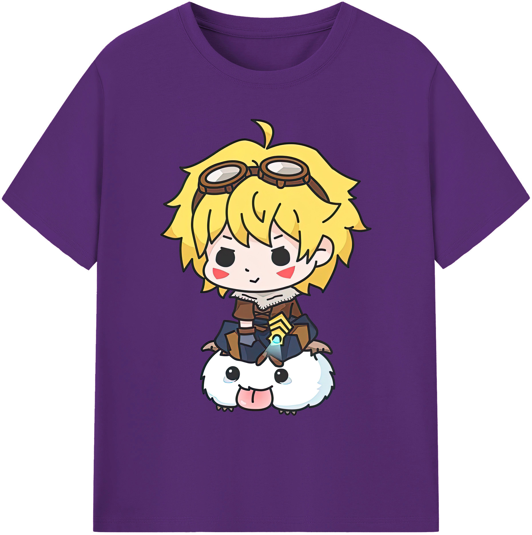 （画像用） リーグ・オブ・レジェンド League of Legends LOL 綿100％ メンズ半袖Tシャツ｜肌触りやわらか＆通気性