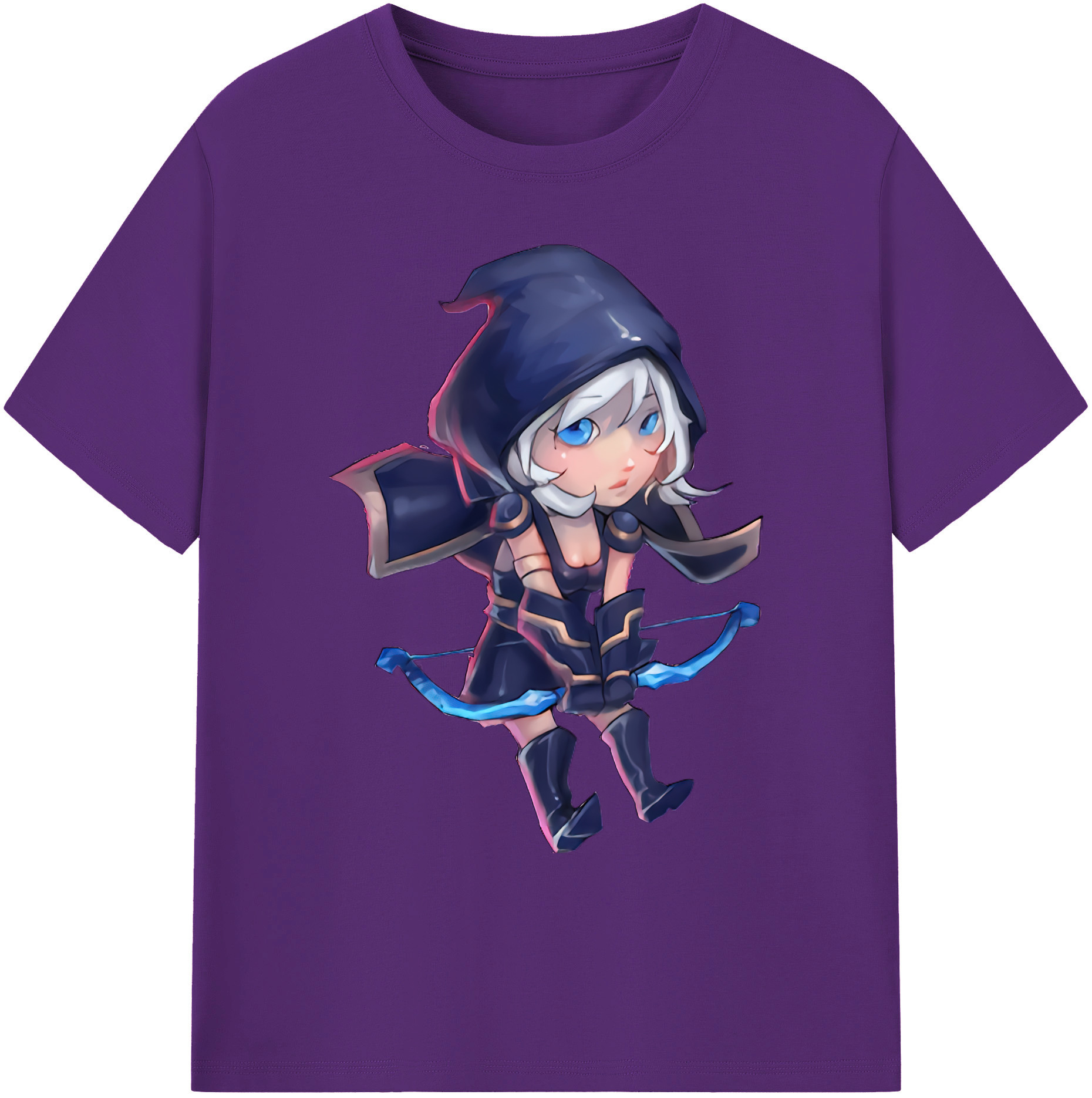 リーグ・オブ・レジェンド League of Legends LOL 綿100％ メンズ半袖Tシャツ｜肌触りやわらか＆通気性