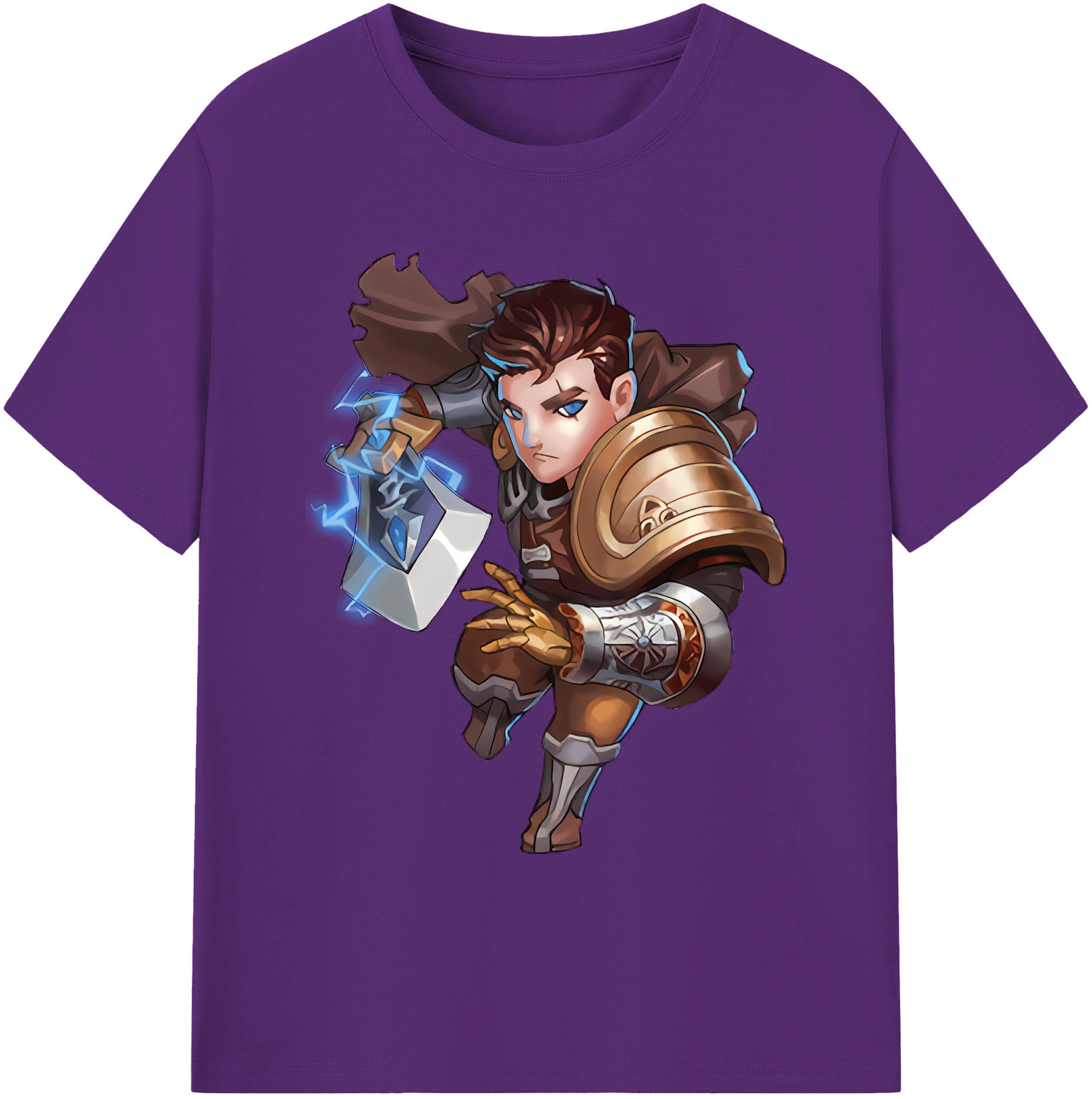 リーグ・オブ・レジェンド League of Legends LOL 綿100％ メンズ半袖Tシャツ｜肌触りやわらか＆通気性