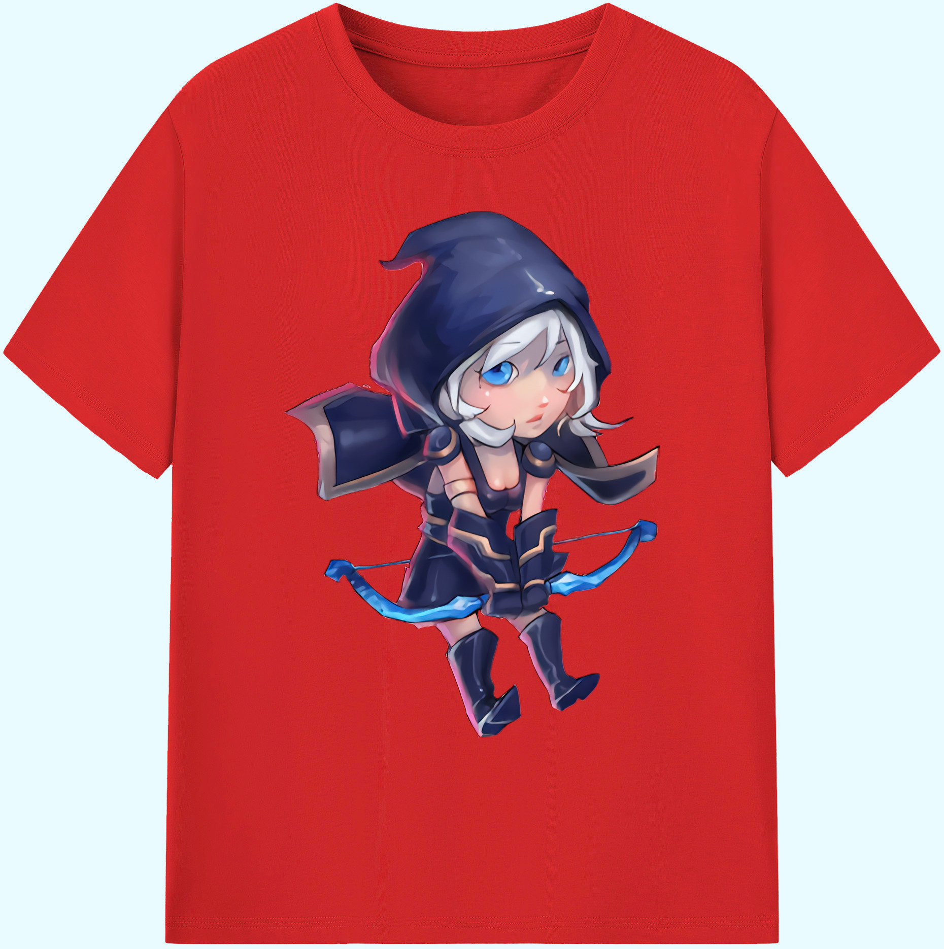 リーグ・オブ・レジェンド League of Legends LOL 綿100％ メンズ半袖Tシャツ｜肌触りやわらか＆通気性