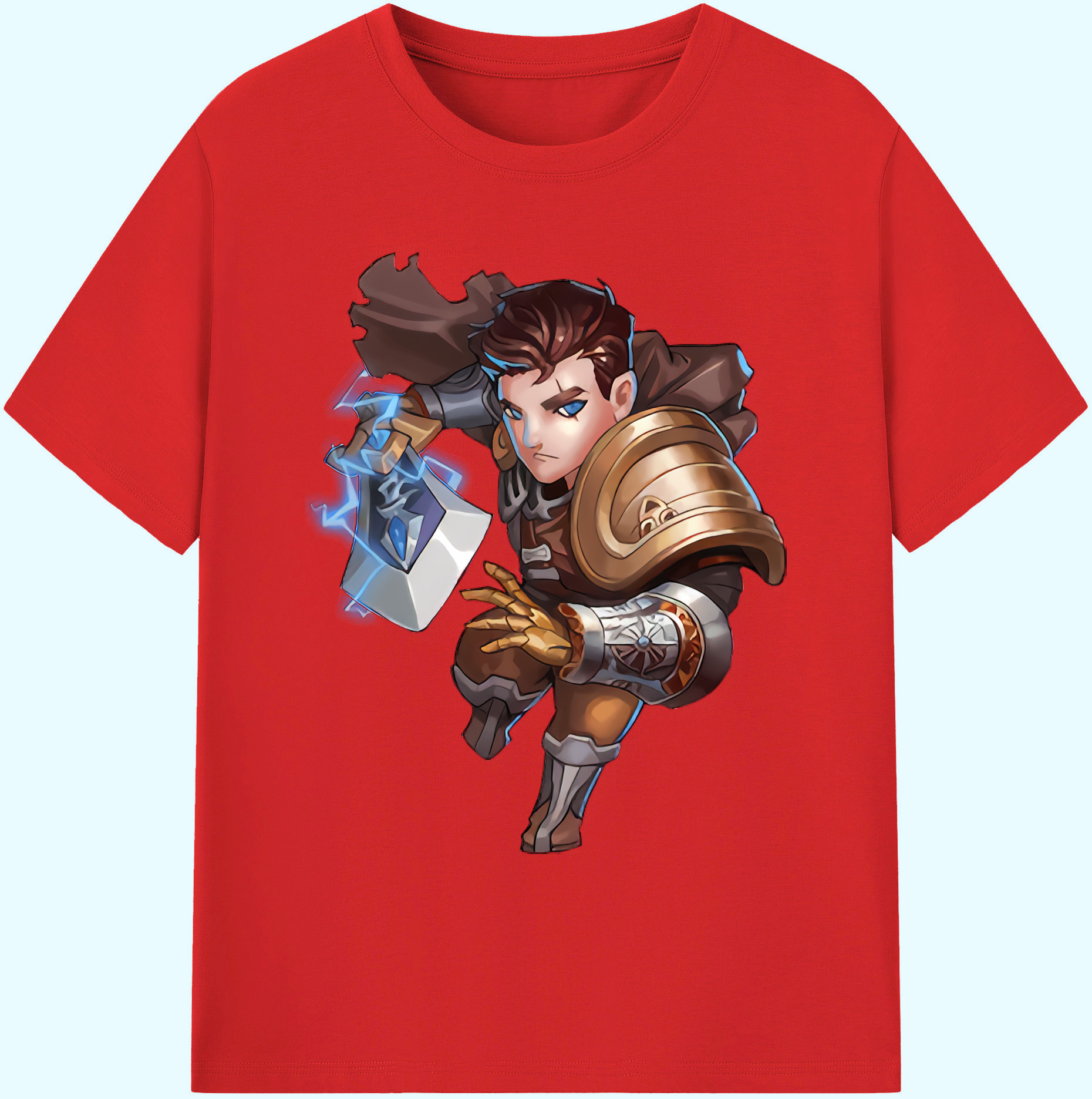 リーグ・オブ・レジェンド League of Legends LOL 綿100％ メンズ半袖Tシャツ｜肌触りやわらか＆通気性