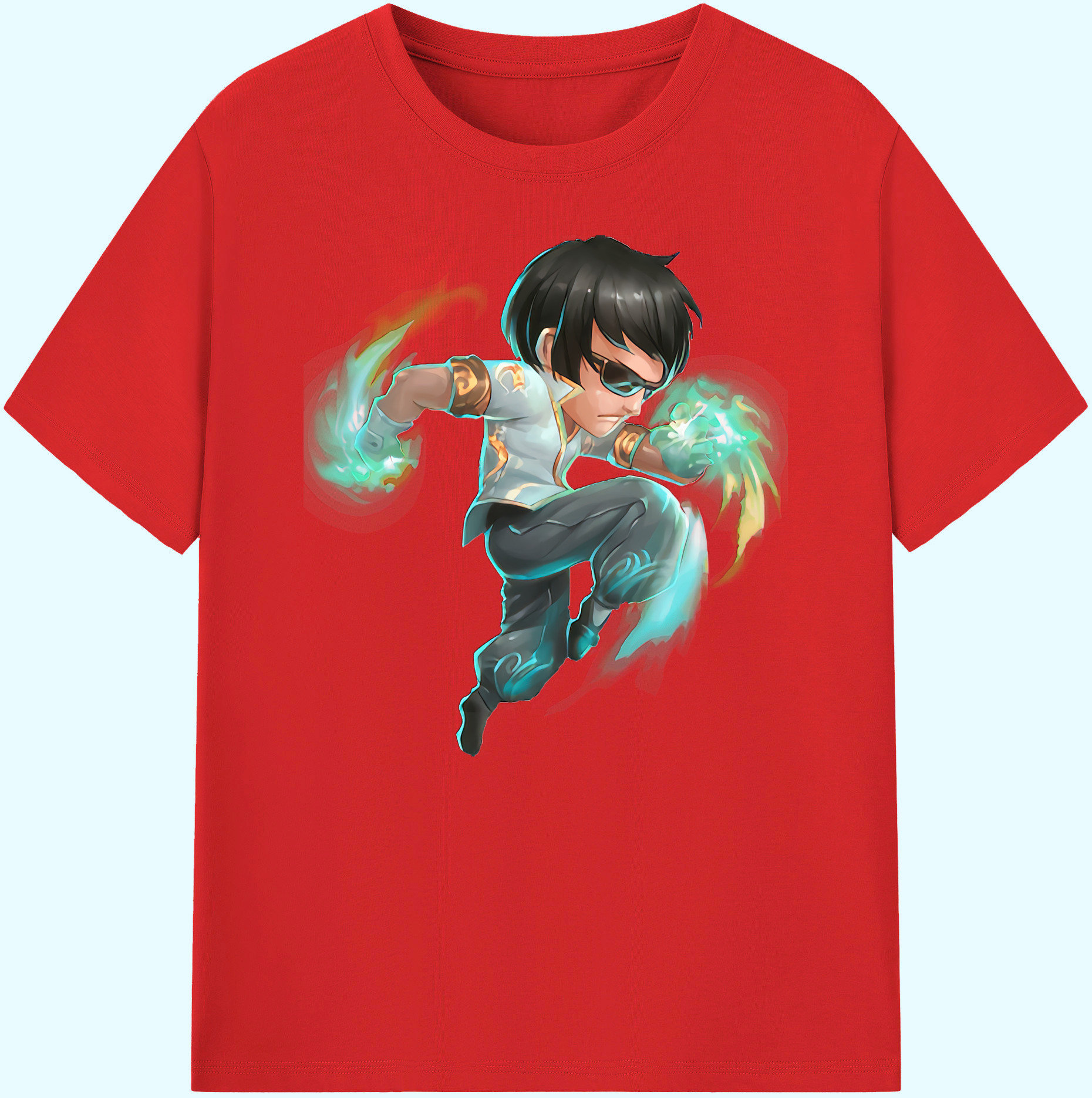 リーグ・オブ・レジェンド League of Legends LOL 綿100％ メンズ半袖Tシャツ｜肌触りやわらか＆通気性