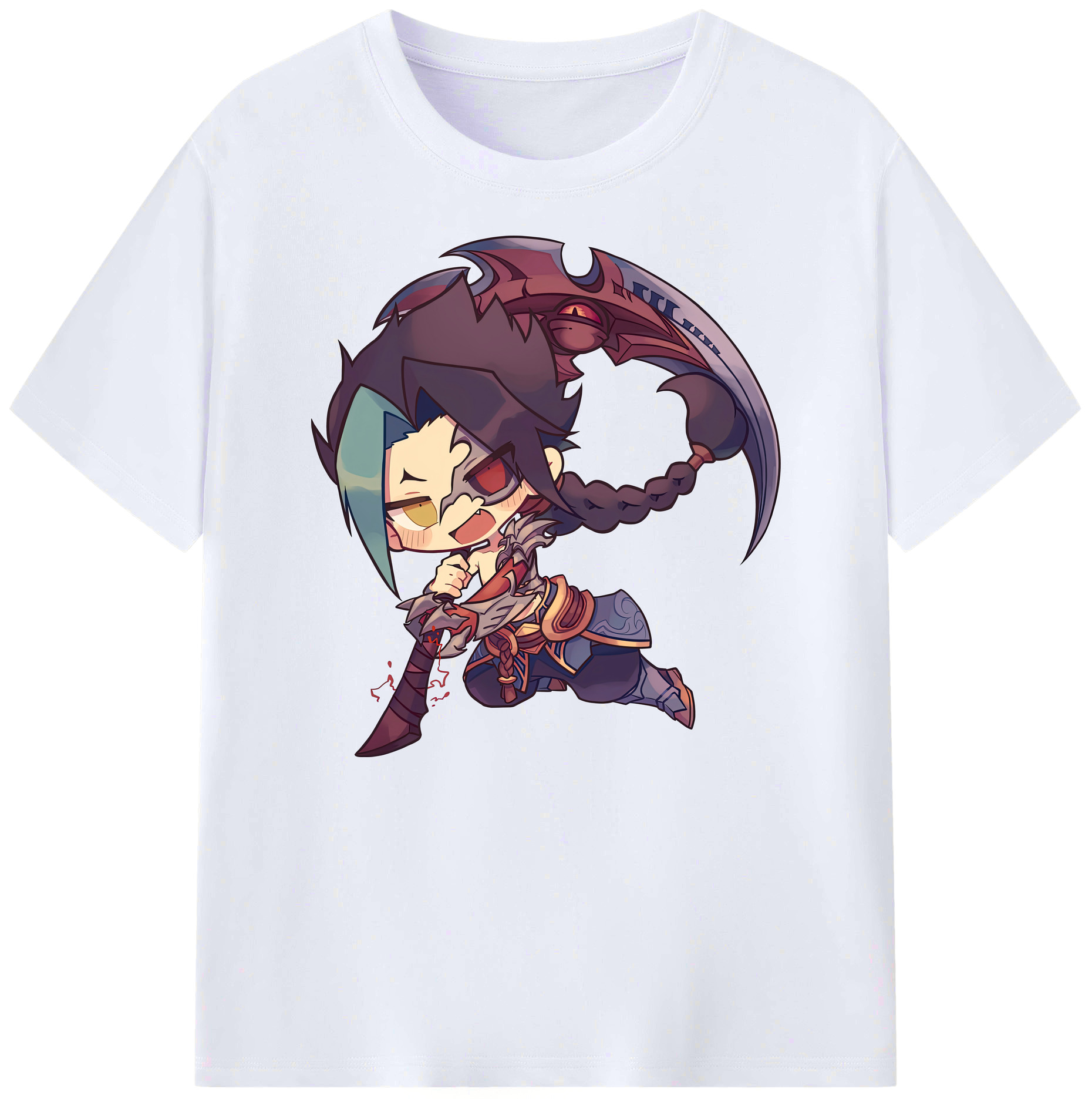 リーグ・オブ・レジェンド League of Legends LOL 綿100％ メンズ半袖Tシャツ｜肌触りやわらか＆通気性