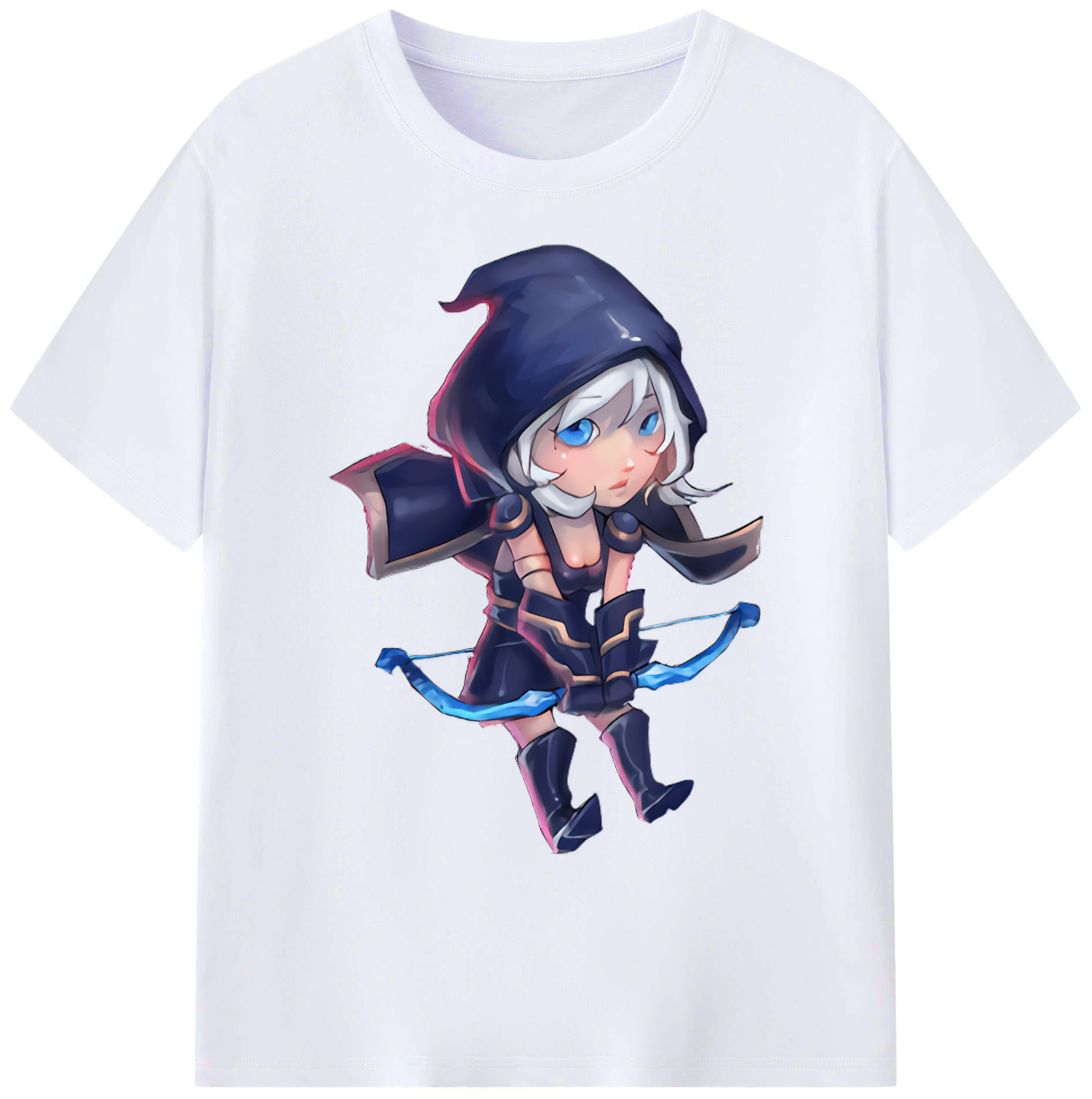 リーグ・オブ・レジェンド League of Legends LOL 綿100％ メンズ半袖Tシャツ｜肌触りやわらか＆通気性