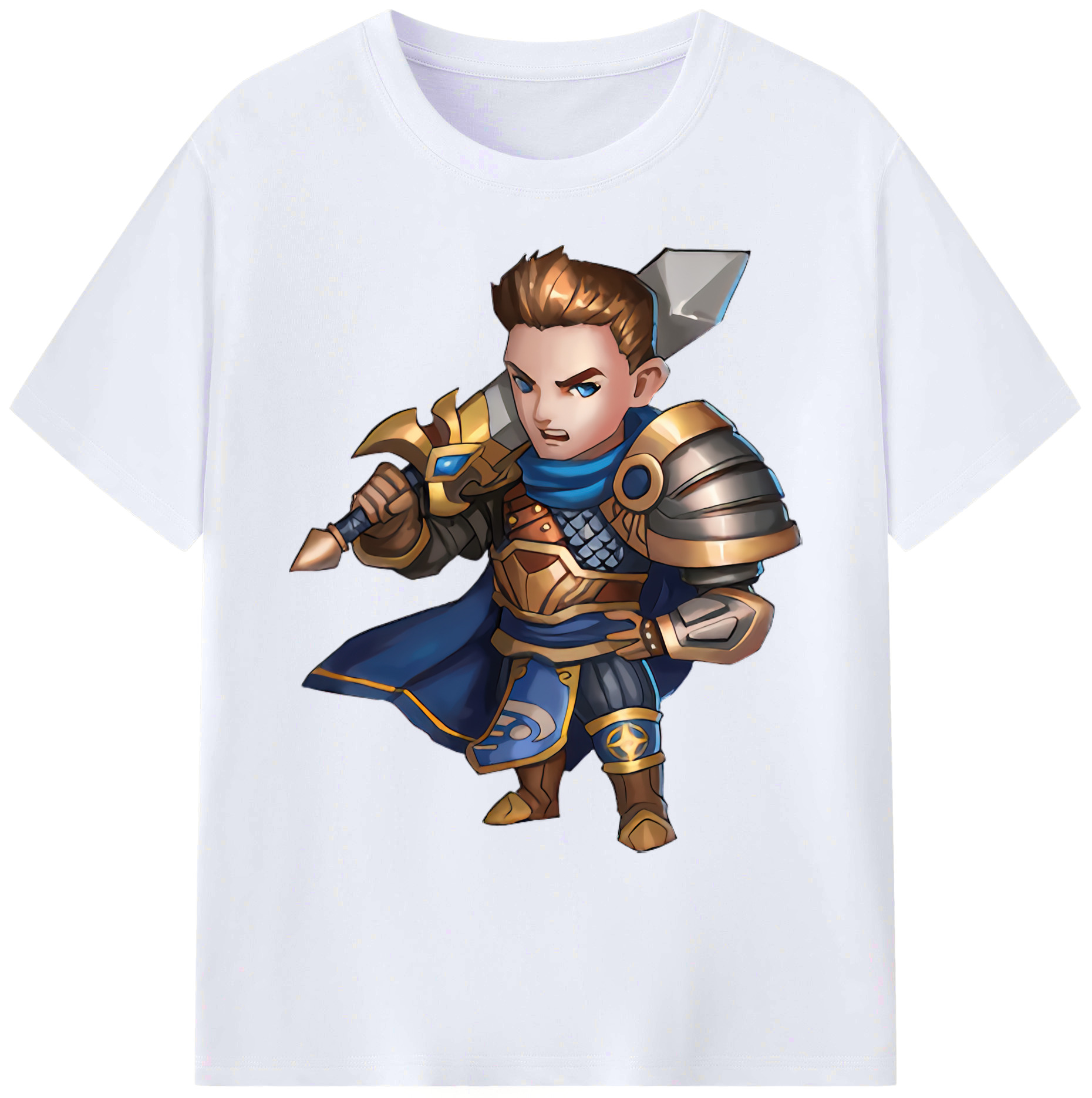 リーグ・オブ・レジェンド League of Legends LOL 綿100％ メンズ半袖Tシャツ｜肌触りやわらか＆通気性