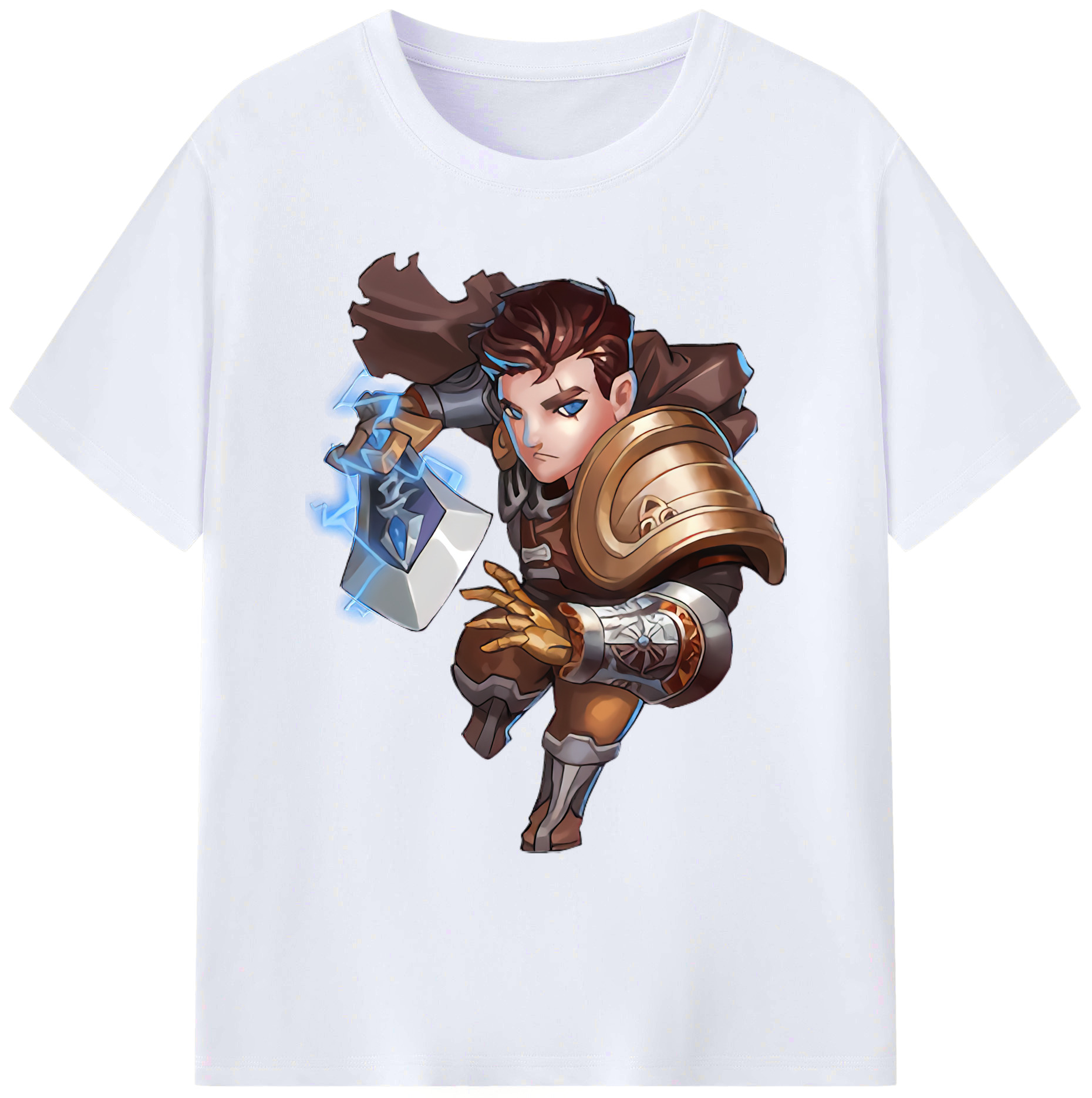 リーグ・オブ・レジェンド League of Legends LOL 綿100％ メンズ半袖Tシャツ｜肌触りやわらか＆通気性