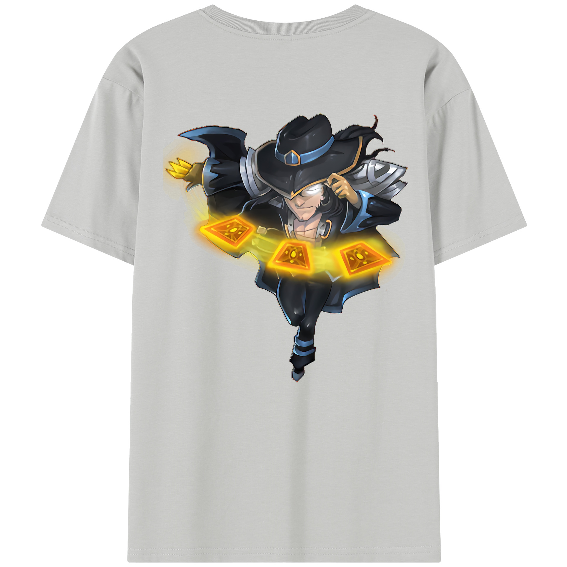 リーグ・オブ・レジェンド League of Legends LOL レディース半袖Tシャツ(バックプリント)