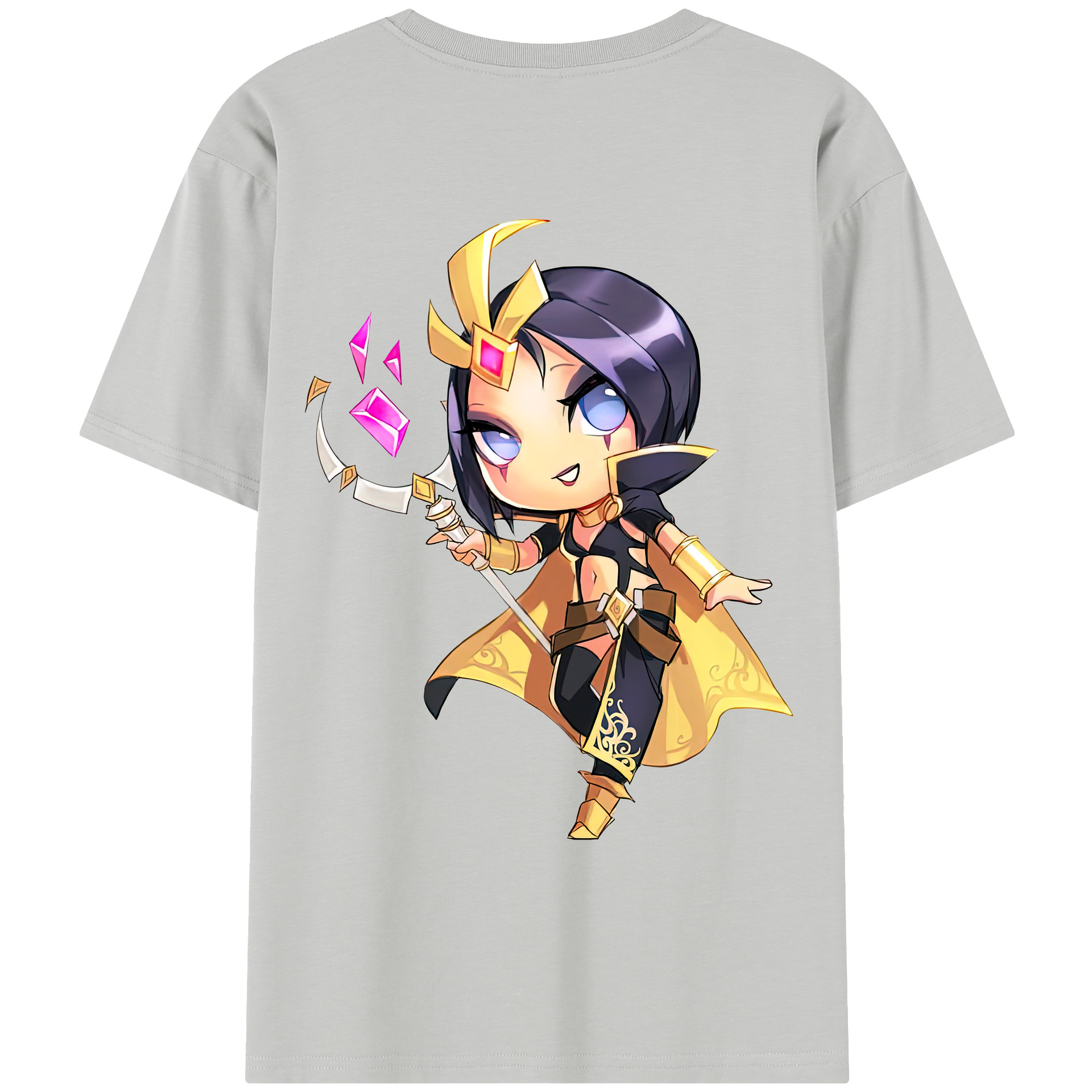 リーグ・オブ・レジェンド League of Legends LOL レディース半袖Tシャツ(バックプリント)