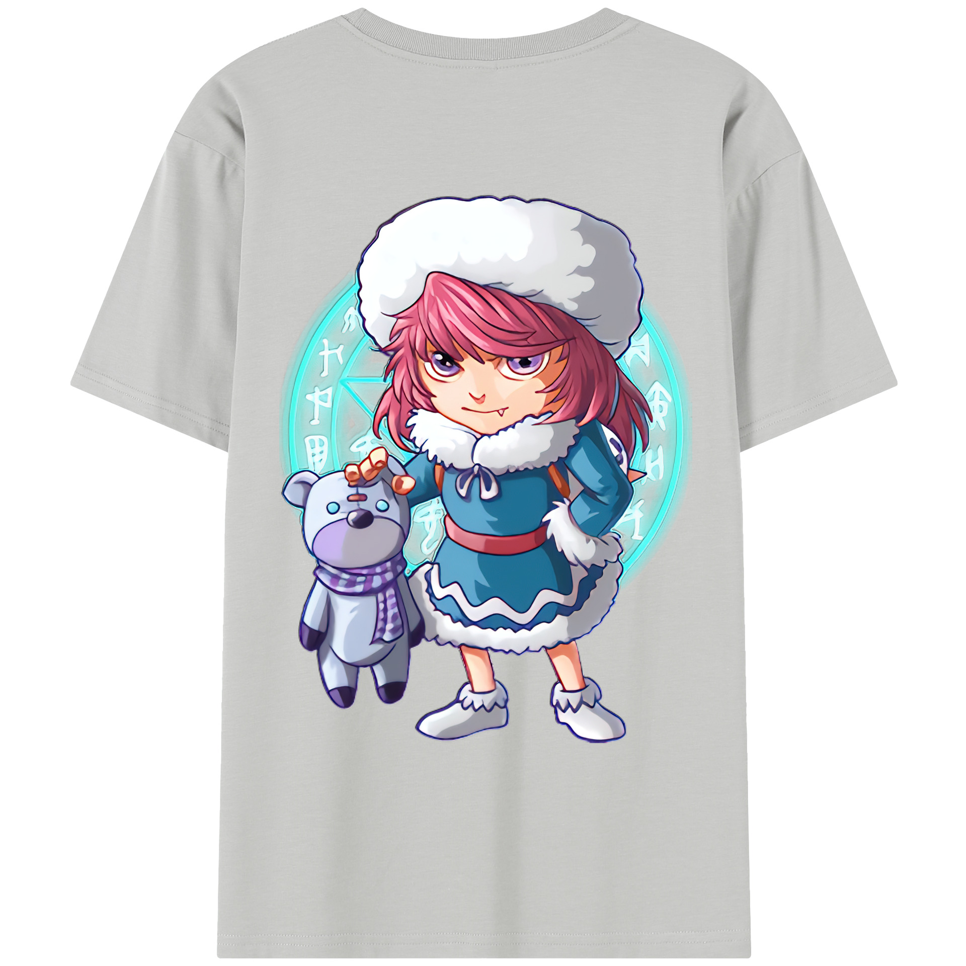 リーグ・オブ・レジェンド League of Legends LOL レディース半袖Tシャツ(バックプリント)