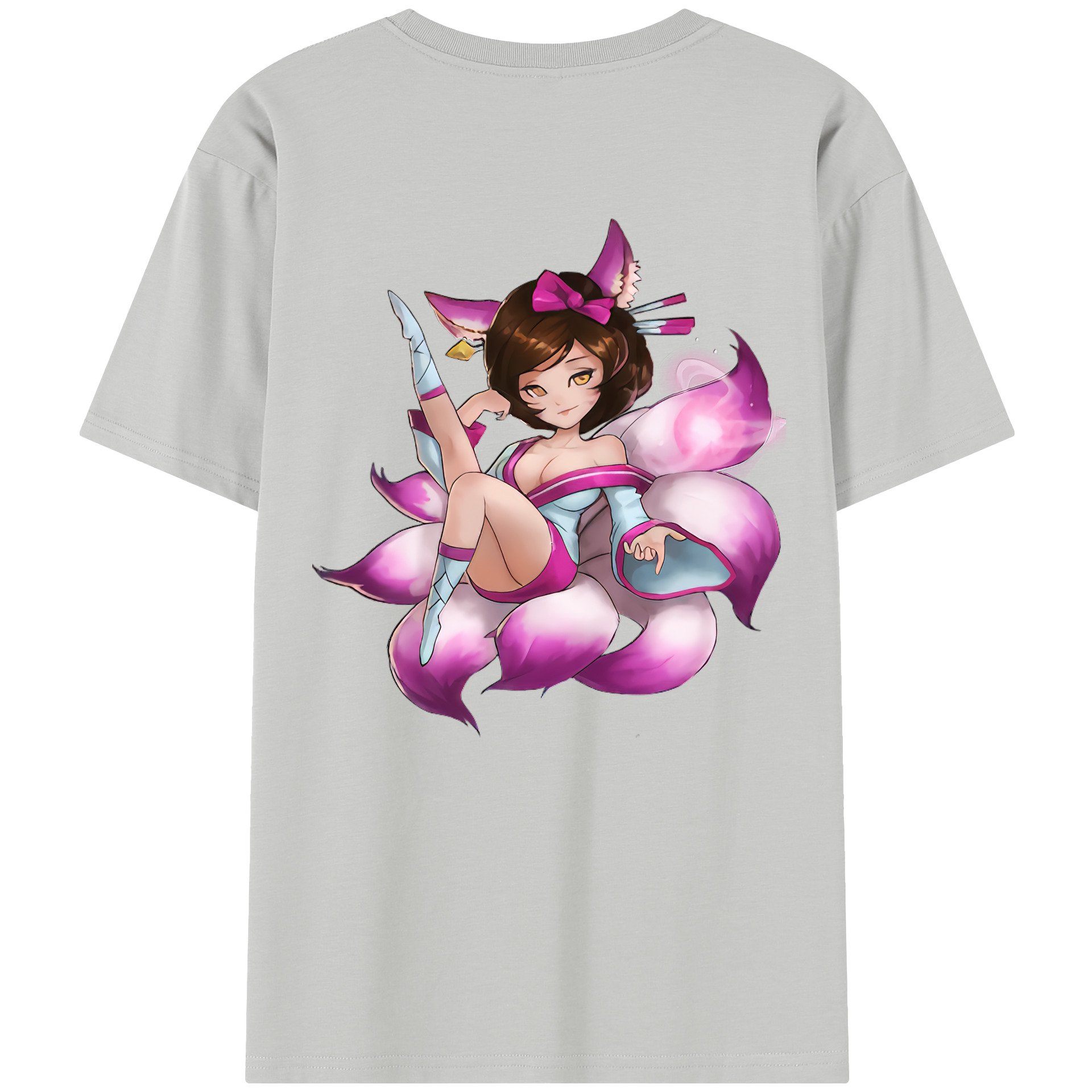 リーグ・オブ・レジェンド League of Legends LOL レディース半袖Tシャツ(バックプリント)