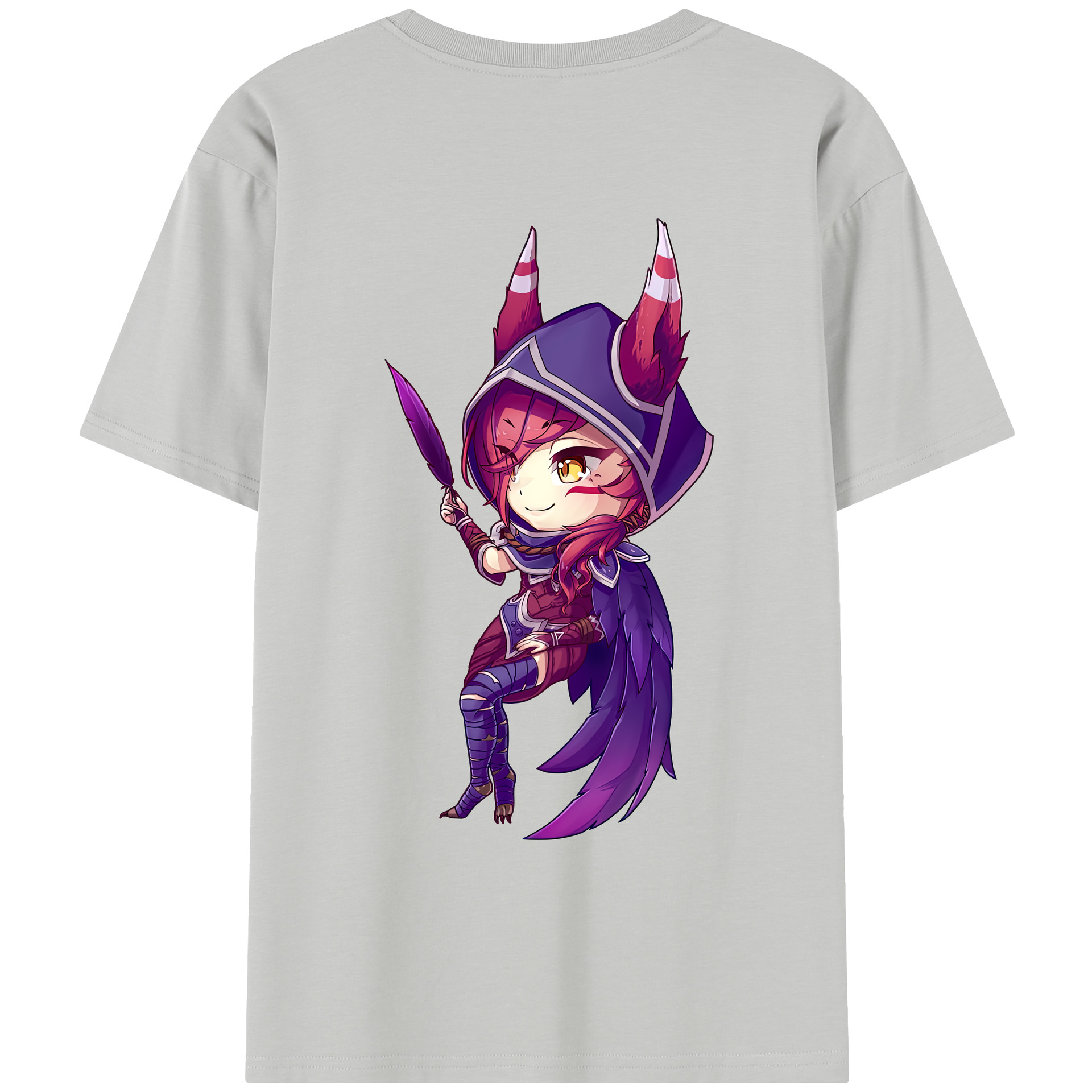 リーグ・オブ・レジェンド League of Legends LOL レディース半袖Tシャツ(バックプリント)