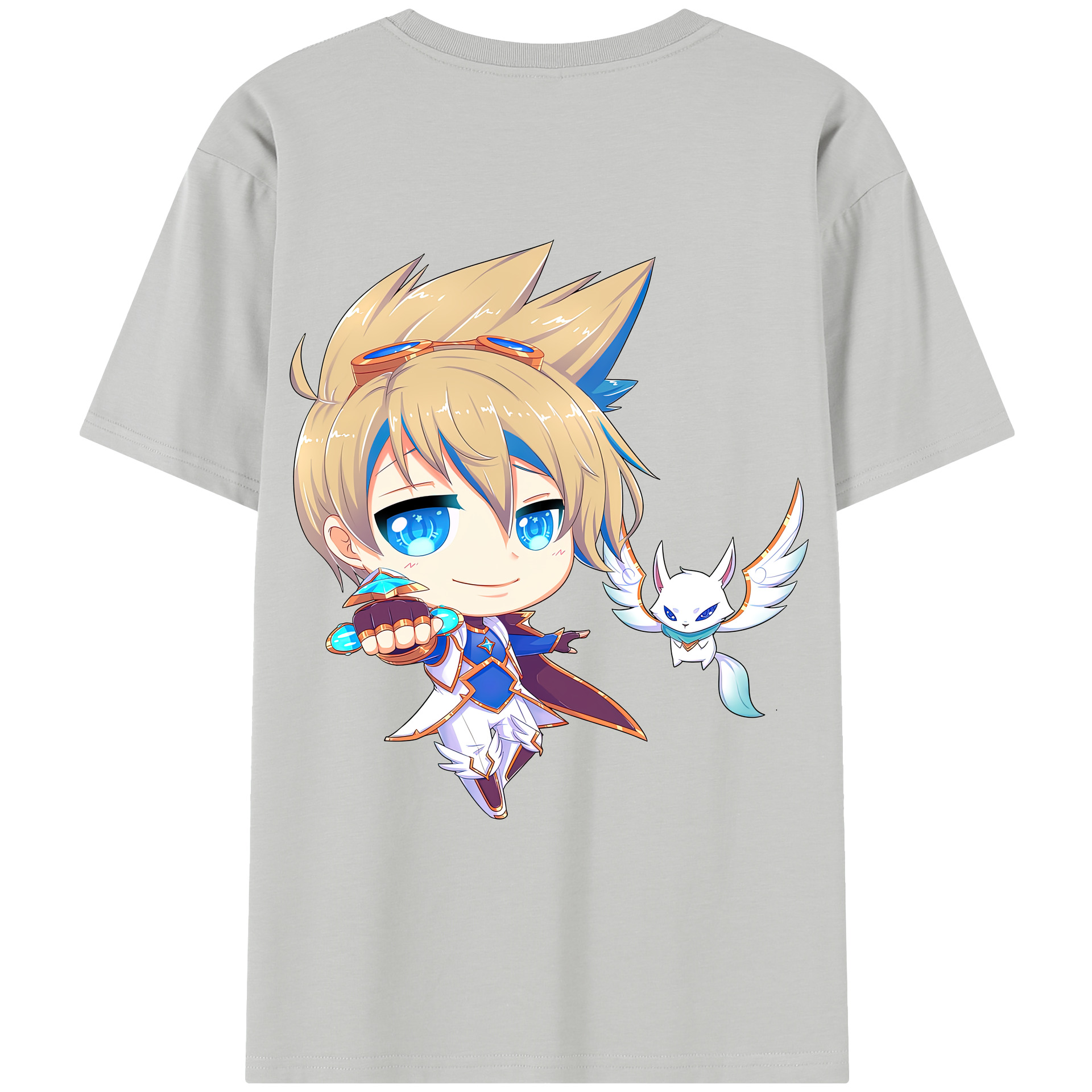 リーグ・オブ・レジェンド League of Legends LOL レディース半袖Tシャツ(バックプリント)