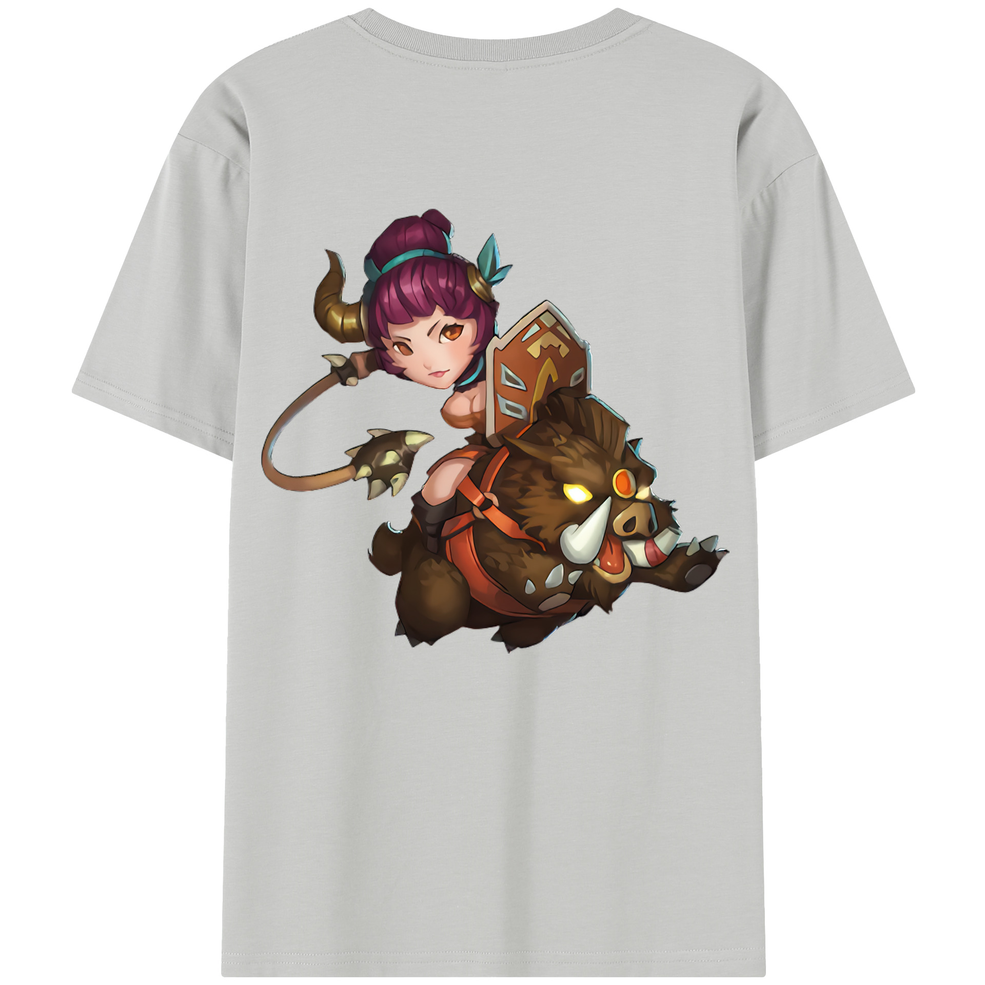 リーグ・オブ・レジェンド League of Legends LOL レディース半袖Tシャツ(バックプリント)